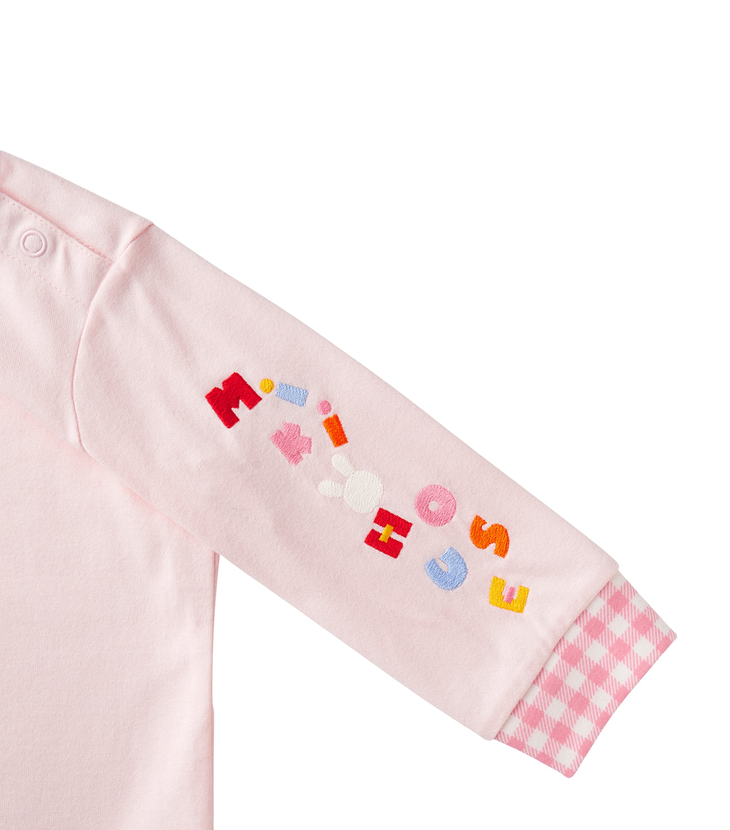 Miki House Cotton Bunny Appliqué T-Shirt (2-5 Years) Image 2