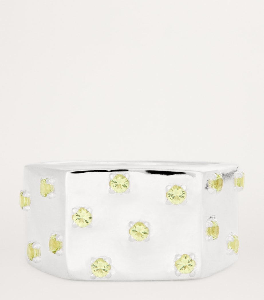 Sterling Silver and Peridot Ring PERIDOT Image 4