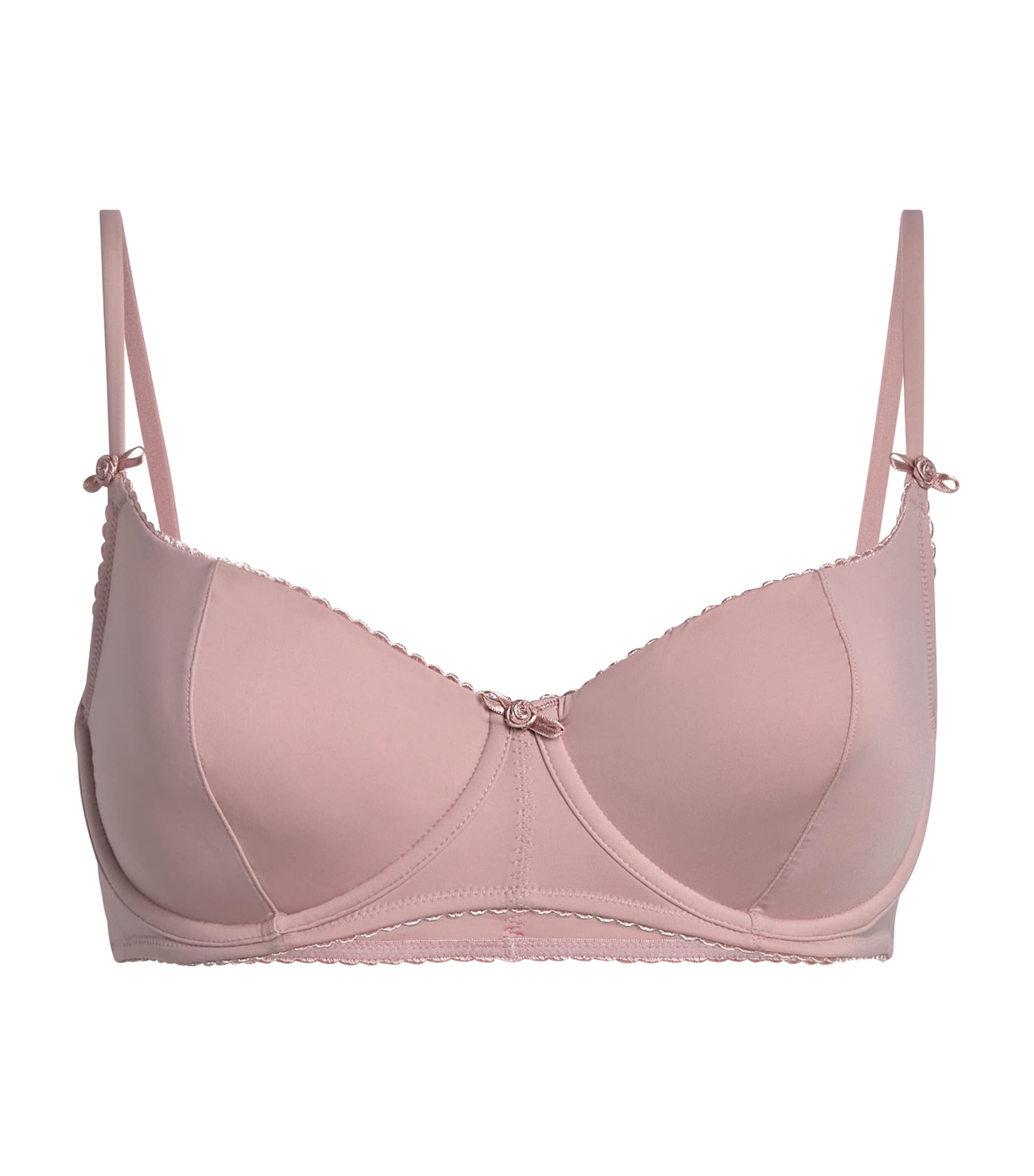 Skims Vintage Shapewear Unlined Demi Bra In Purple
