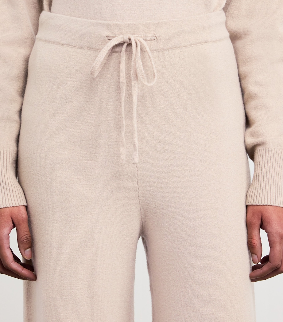 Merino Wool Wide-Leg Trousers A2048 Image 6