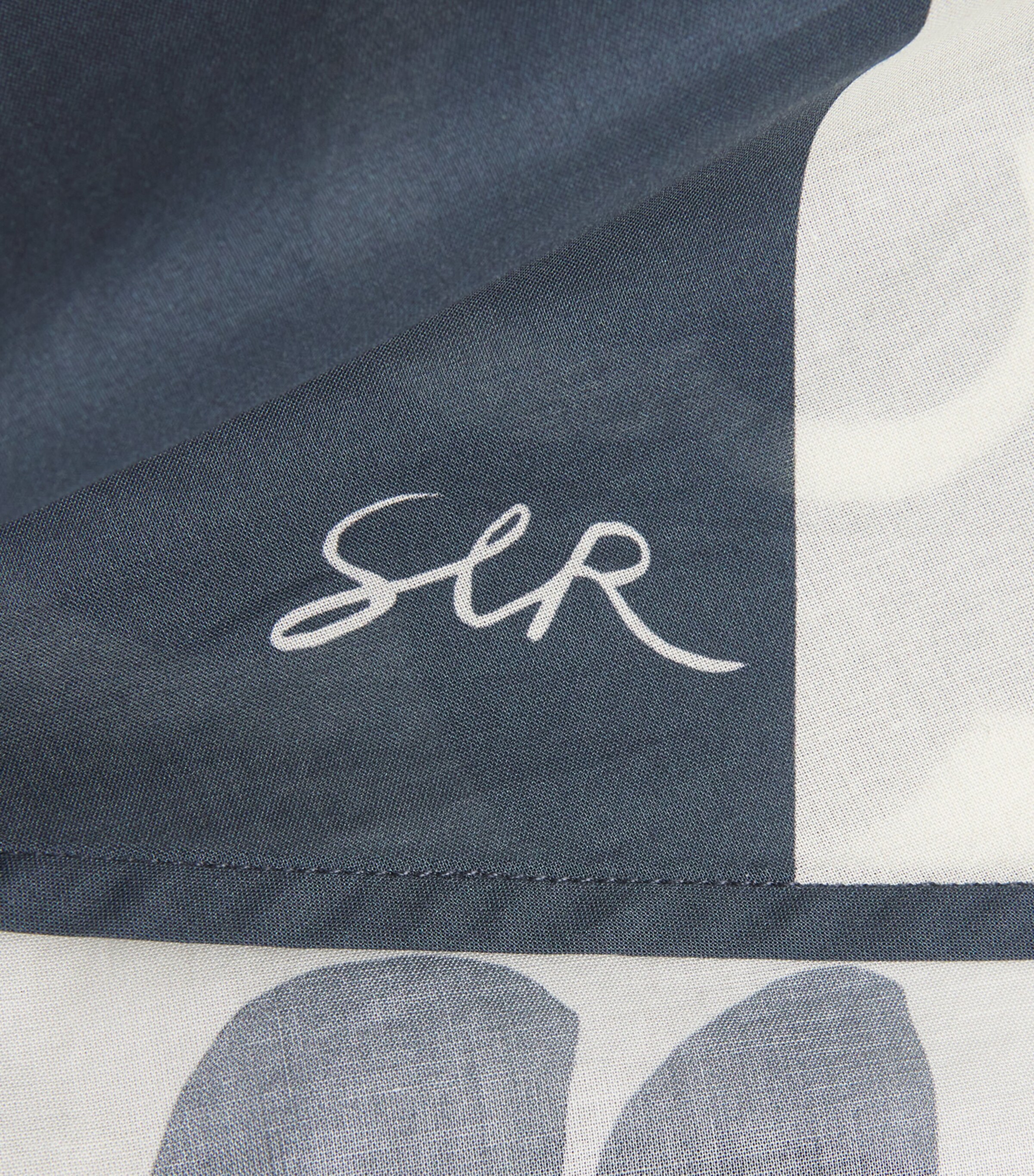 SIR. Womens Cotton Lilou Sarong Liora Charcoal Blue Image 6