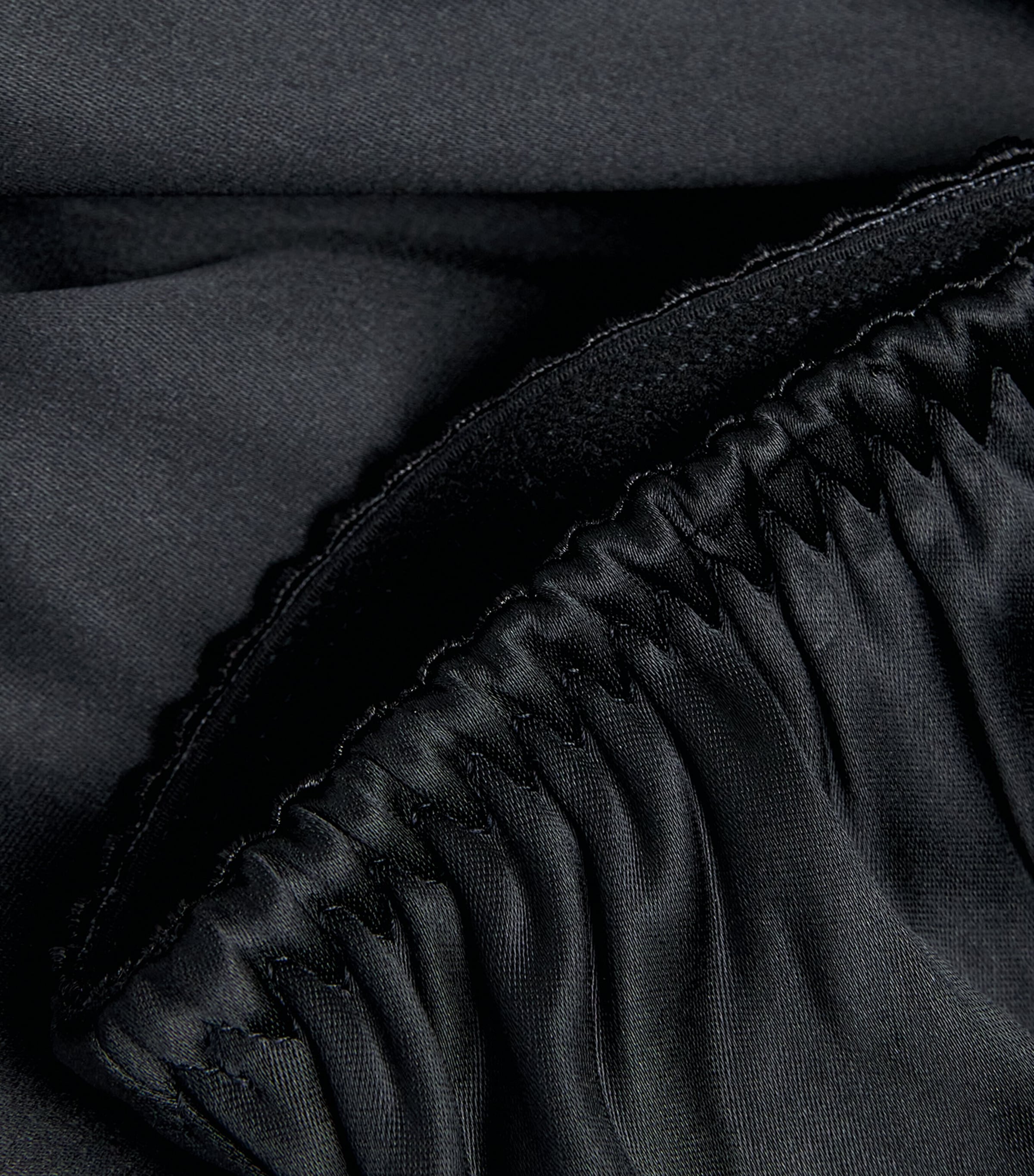 Satin Wide-Leg Trousers ONYX Image 5