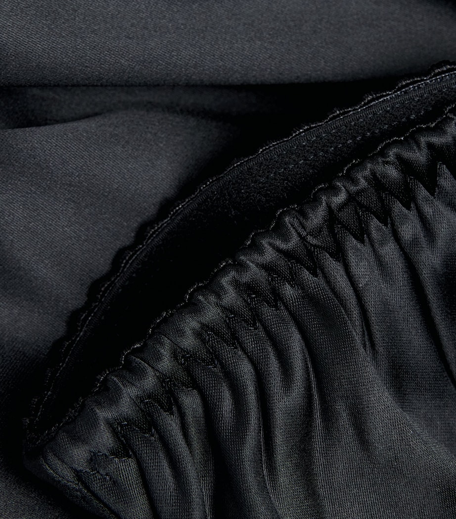 Satin Wide-Leg Trousers ONYX Image 5