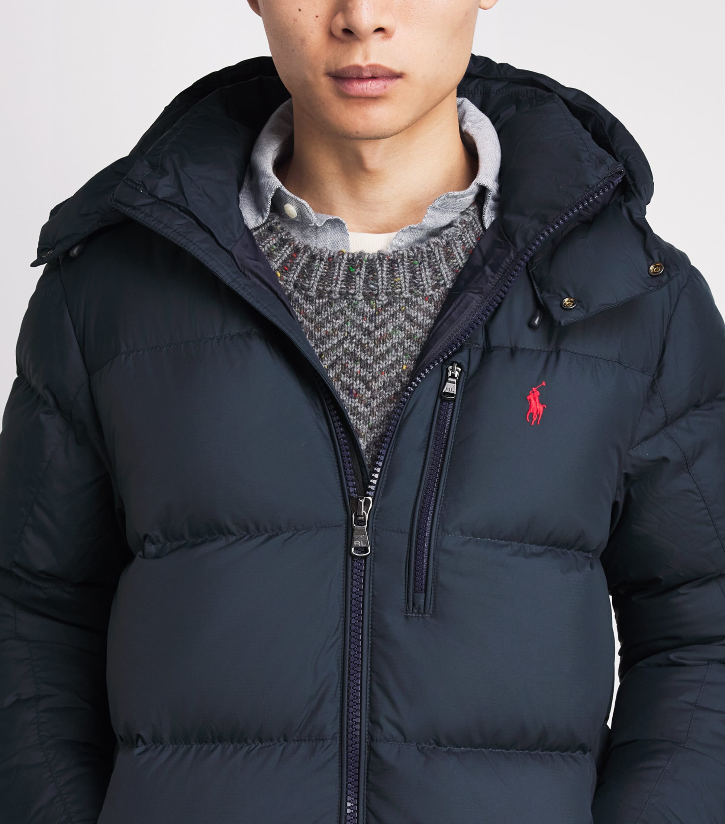 Polo Ralph Lauren Mens Gorham Down Jacket Collection Navy Image 3