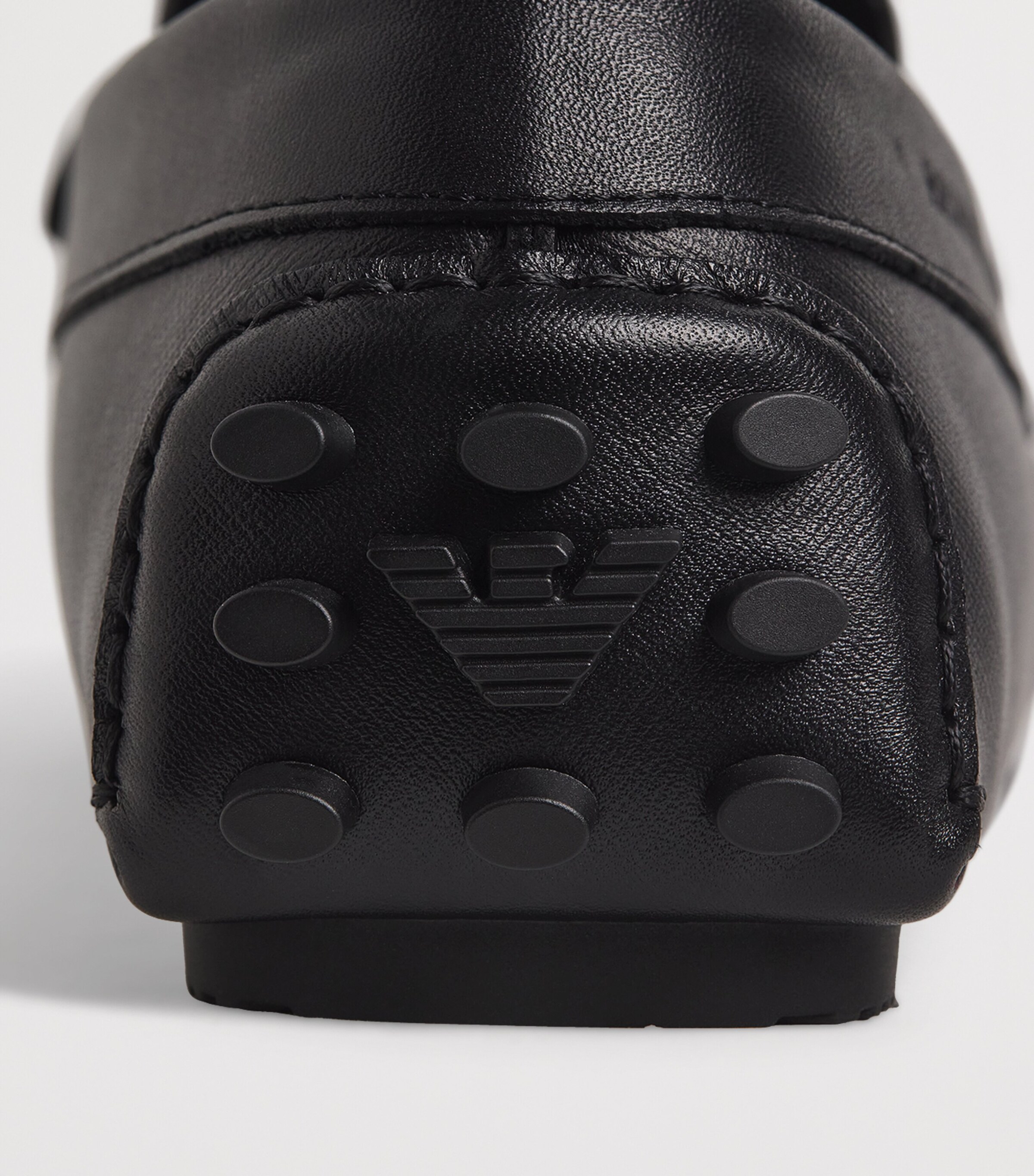 Saffiano Leather Driving Loafers UC001 Image 7