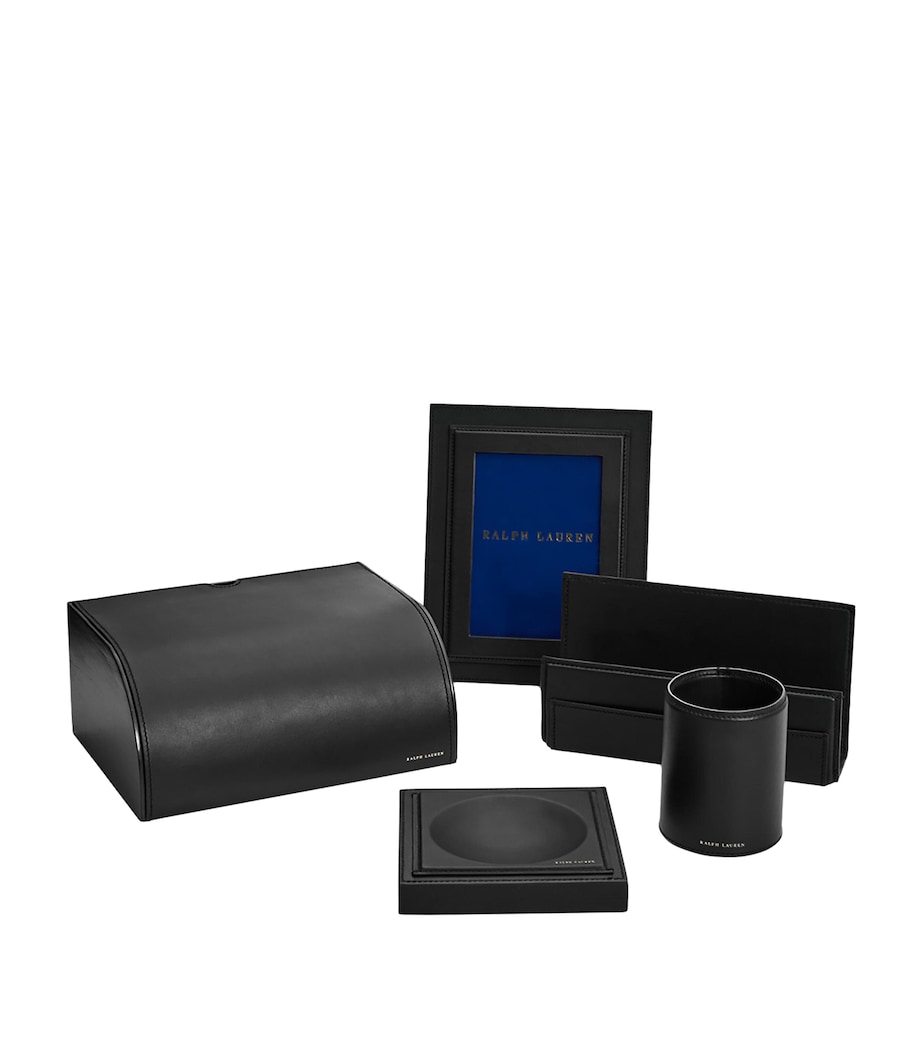 Leather Brennan Writer’s Box BLACK Image 2