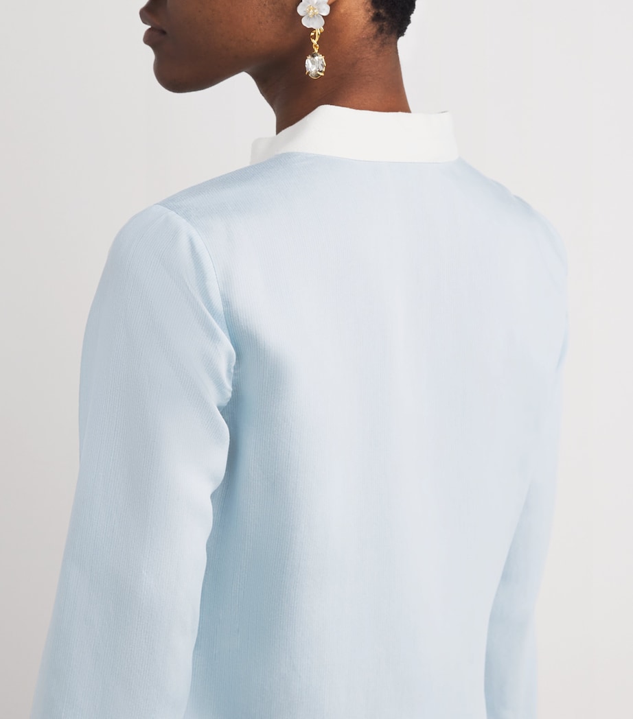 Tassel-Detail Tunic Dress LIGHT BLUE SKY 428 Image 4