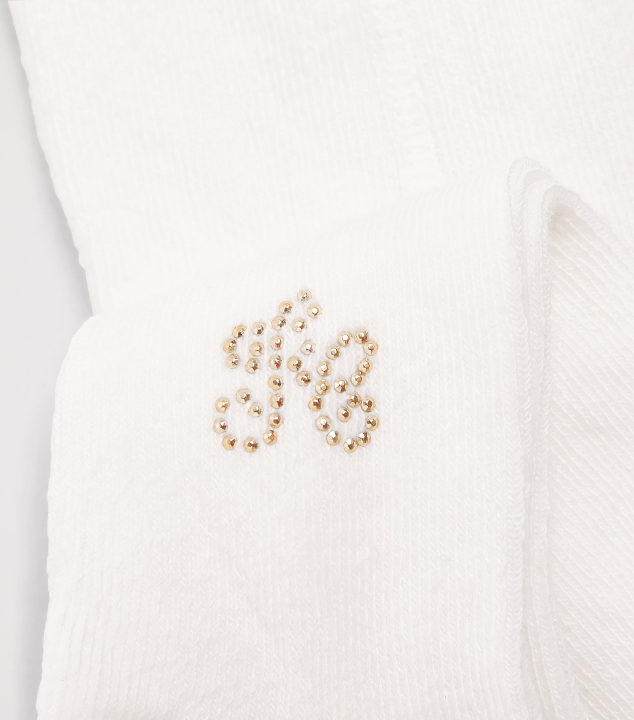 Tartine et Chocolat Embellished Tights Nacre Image 2