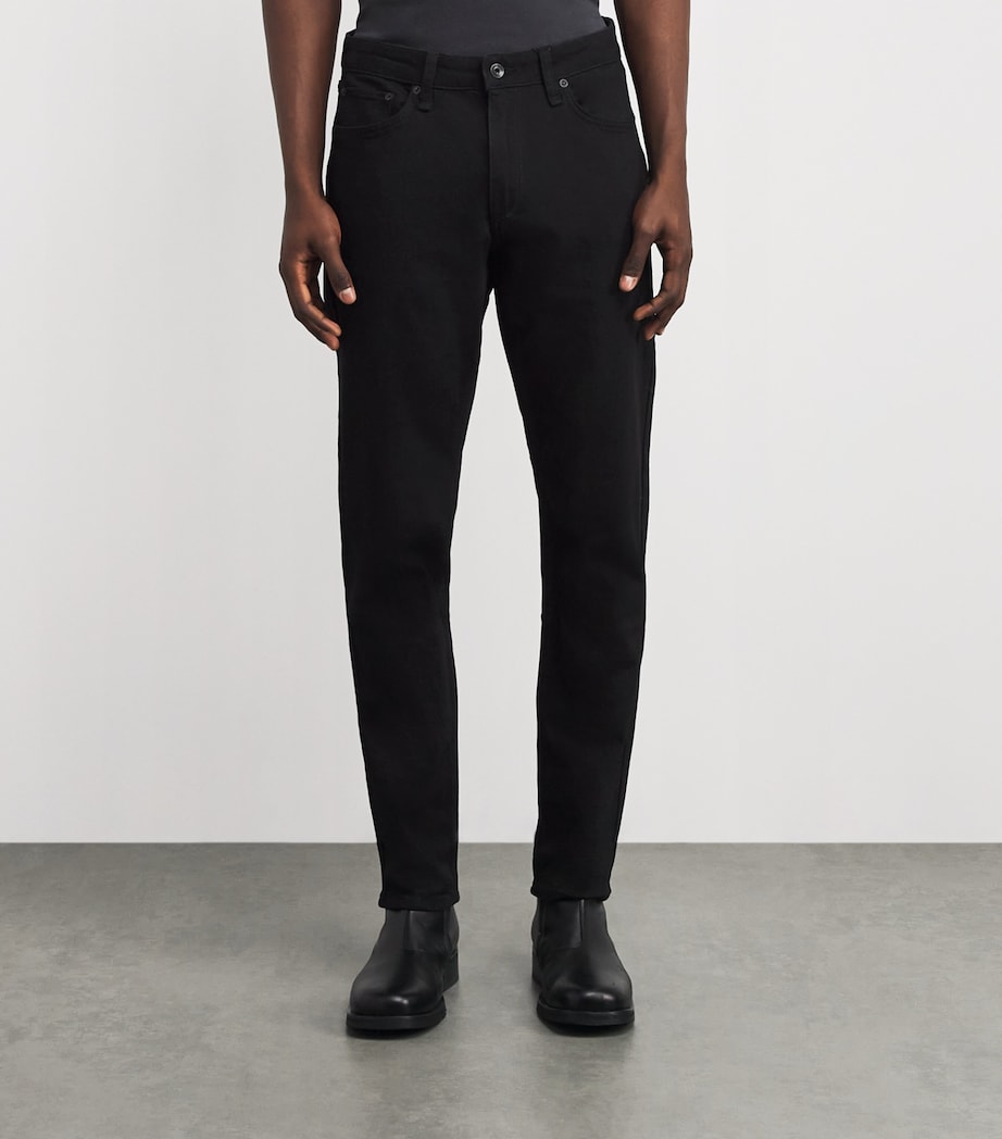 Fit 3 Authentic Stretch Jeans BLACK Image 3