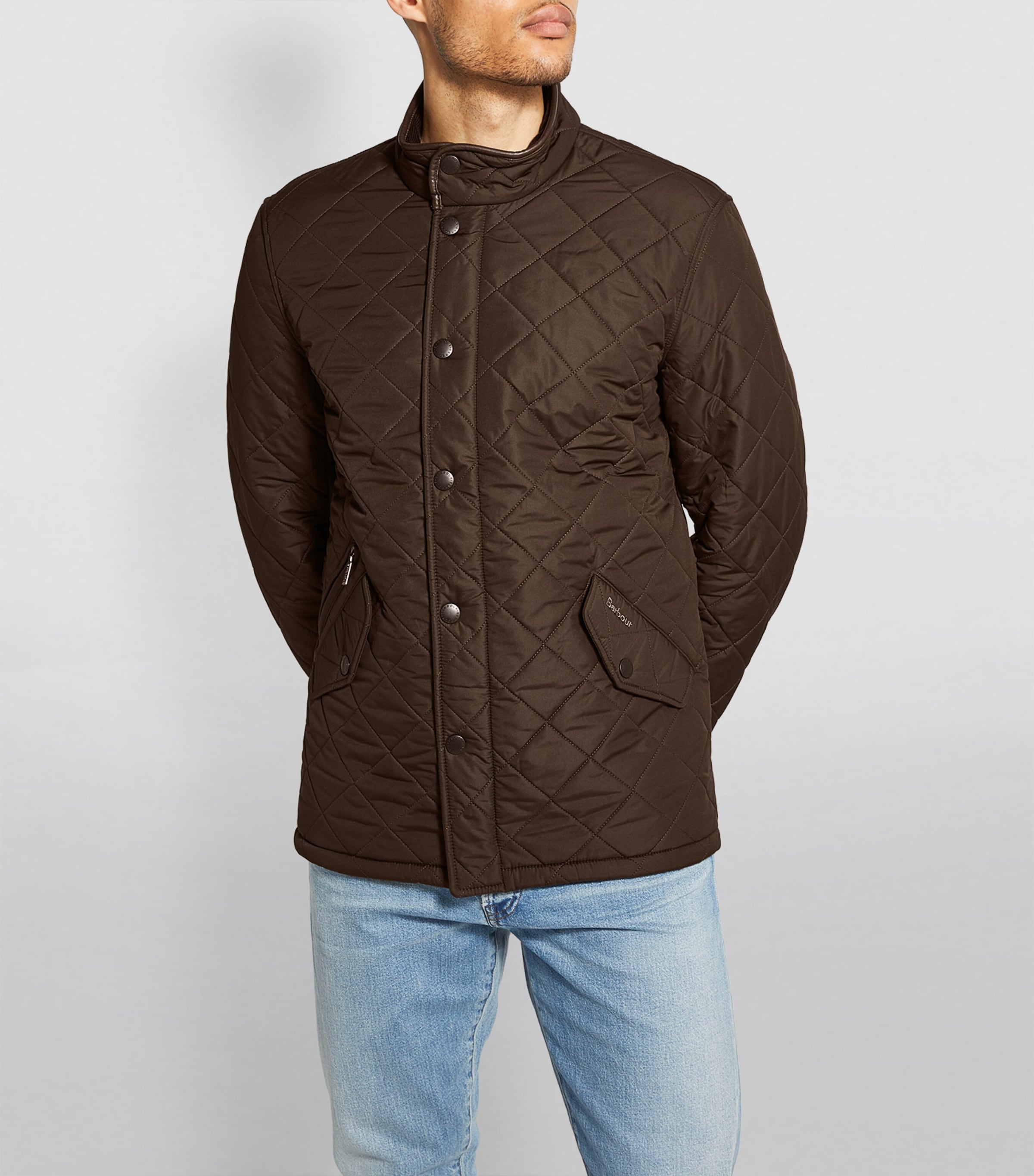 Quilted Powell Jacket OLIVE Image 3