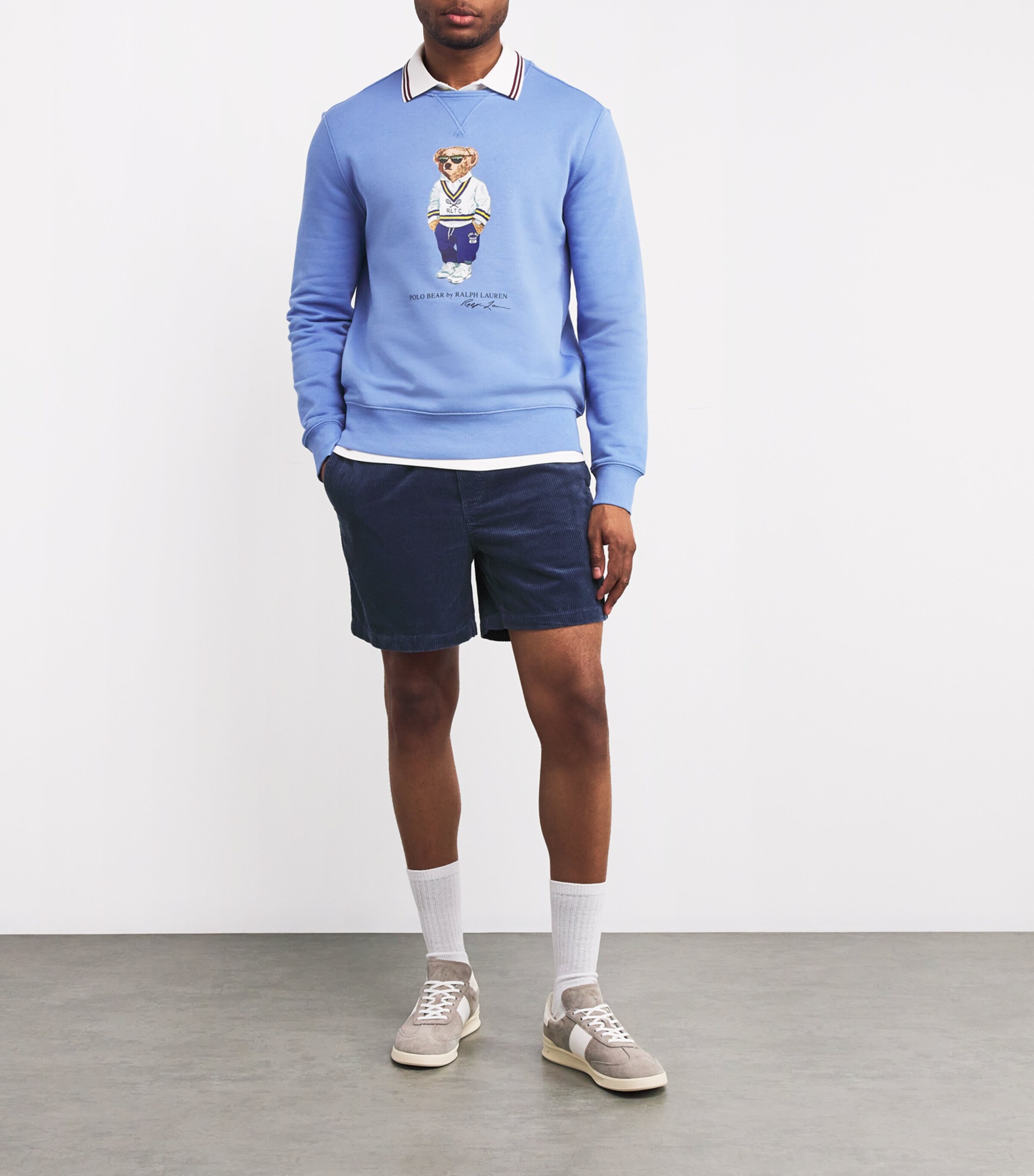 Corduroy Prepster Shorts NAVY Image 2