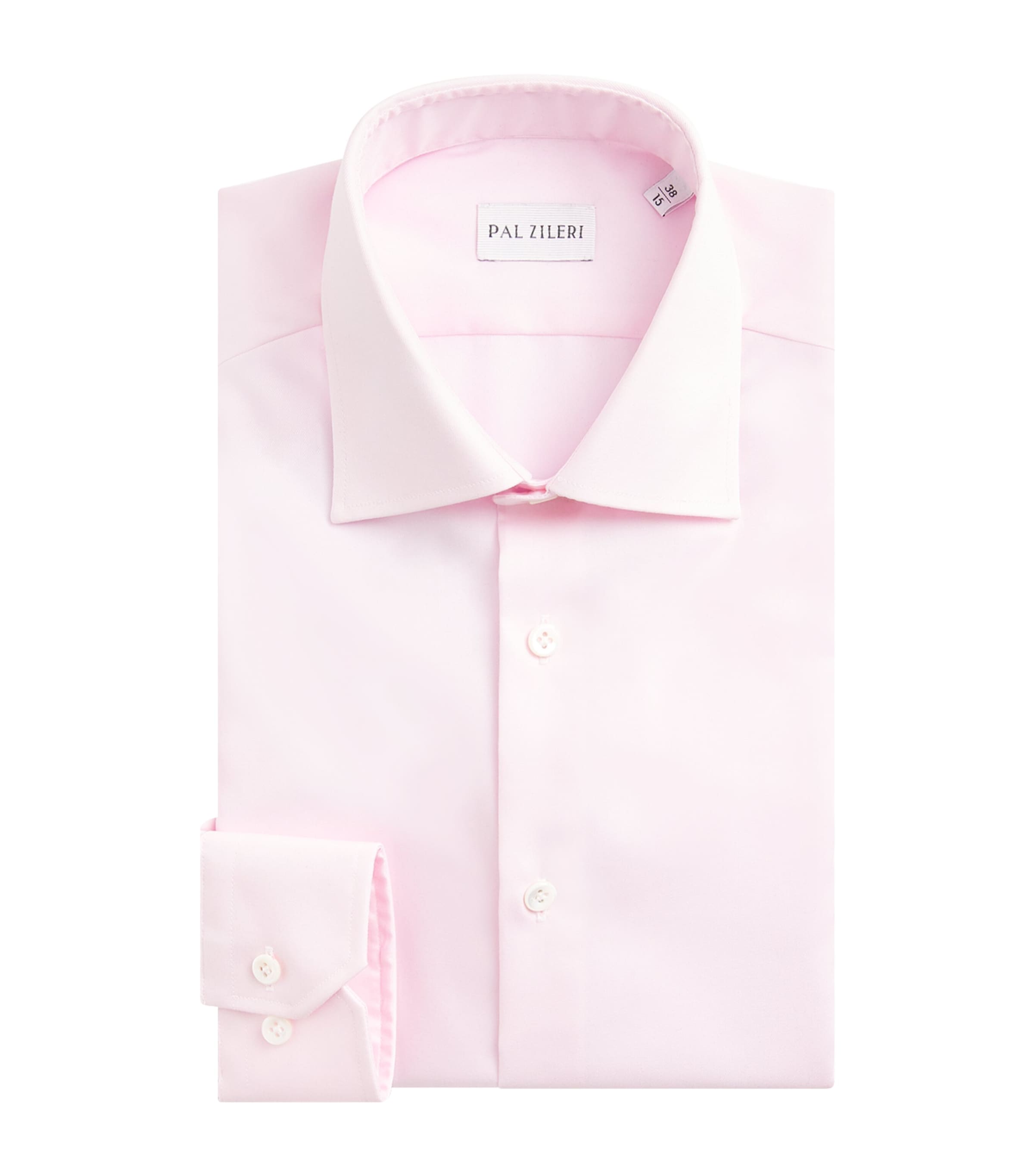 Pal Zileri Cotton Jacquard Shirt In Pink