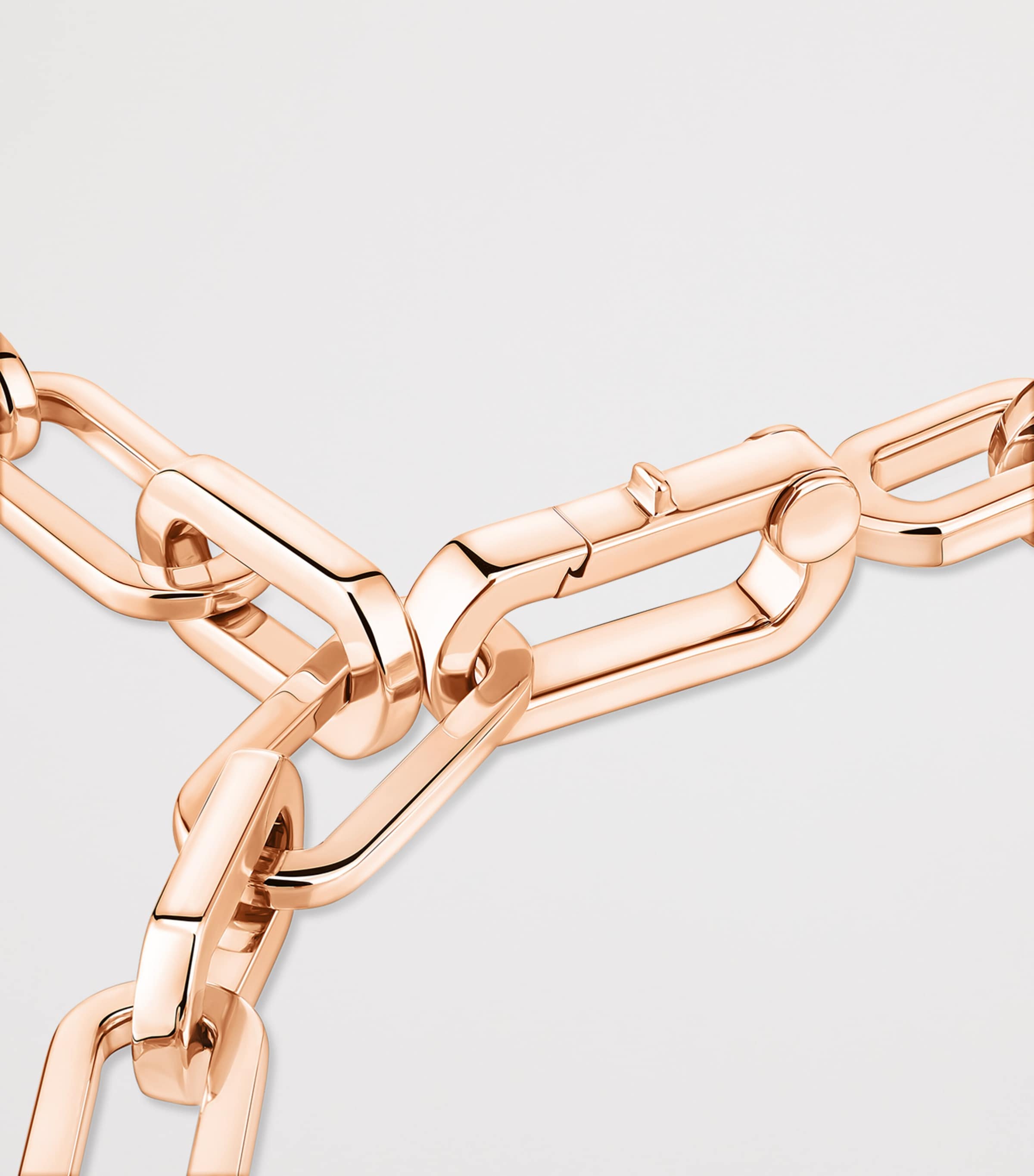 Messika Move Link Pink Gold and Diamond Bracelet (1.03ct) Pink Gold Image 3