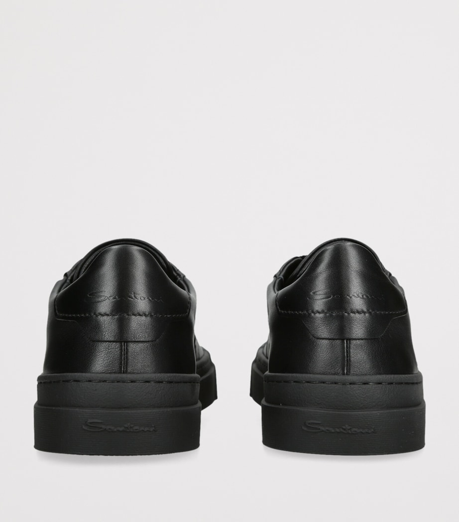 Leather DBS Sneakers BLACK Image 2