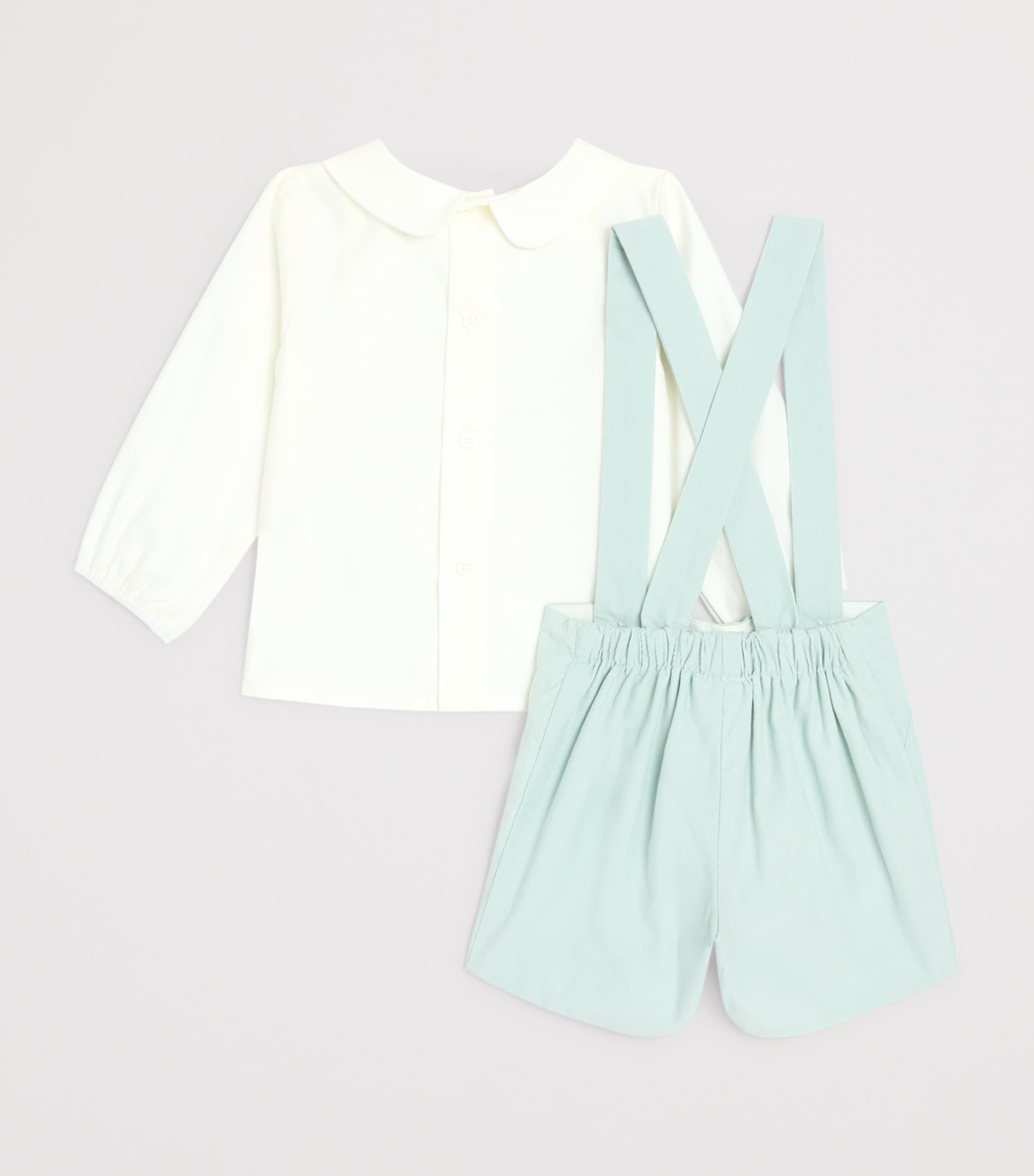 Paz Rodriguez Cotton Blouse and Shorts Set (12 Months) Detalles Image 2