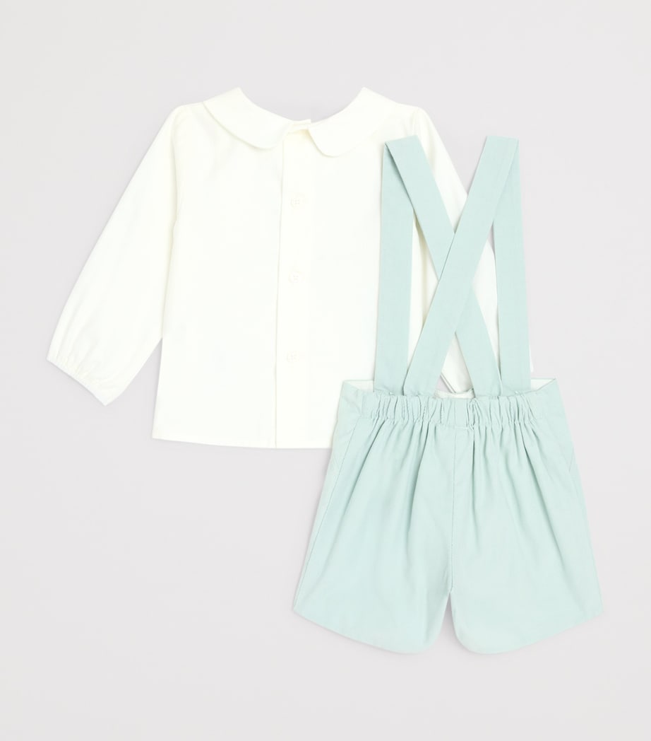 Paz Rodriguez Cotton Blouse and Shorts Set (12 Months) Detalles Image 2