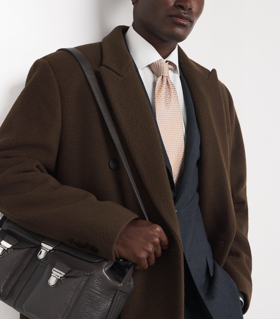 Signature Twill Contemporary Fit Shirt WHITE Image 6