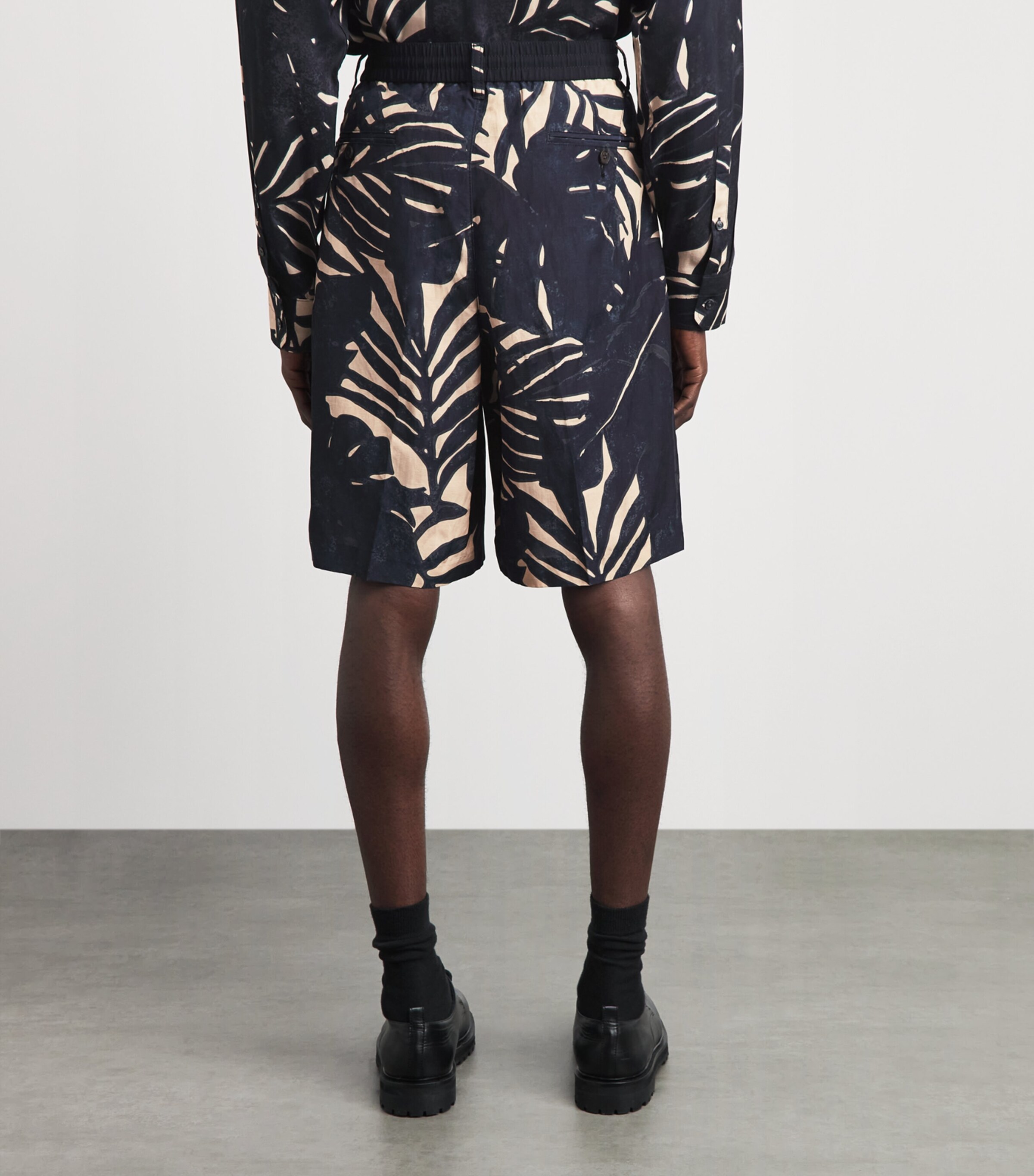 Emporio Armani Mens Printed Bermuda Shorts Image 5