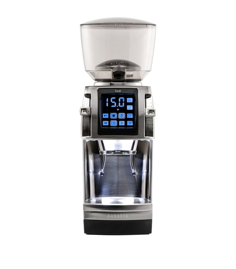 Forté AP Flat Burr Coffee Grinder BRUSHED SS Image 1