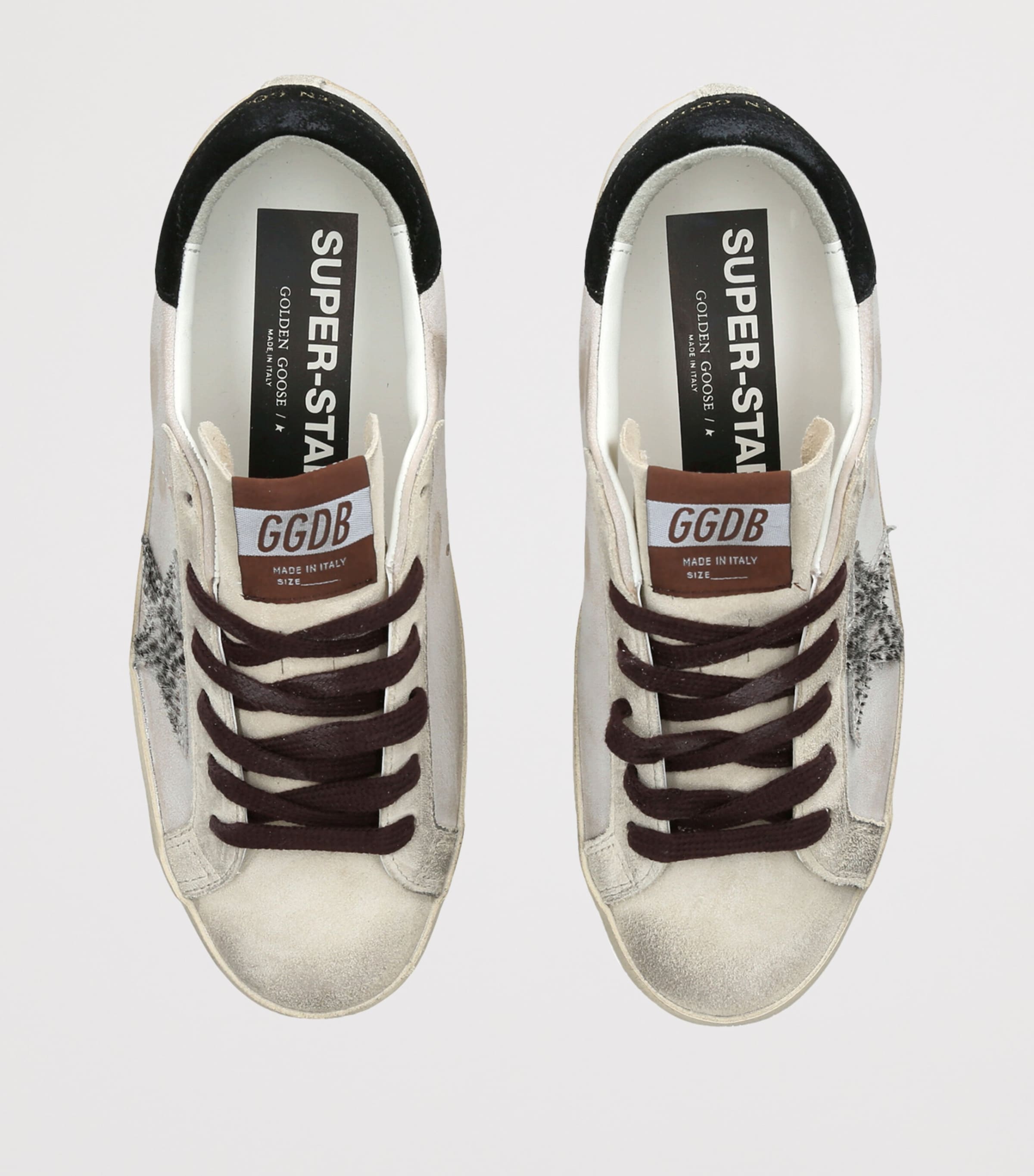 Golden Goose Suede Super Star Sneakers White/comb Image 4