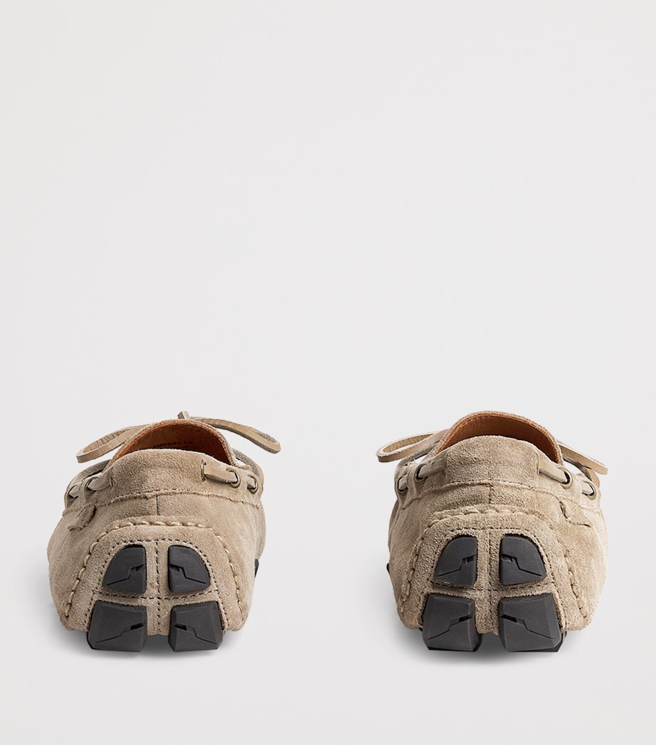 Suede Anders Driving Shoes BROWN Image 2