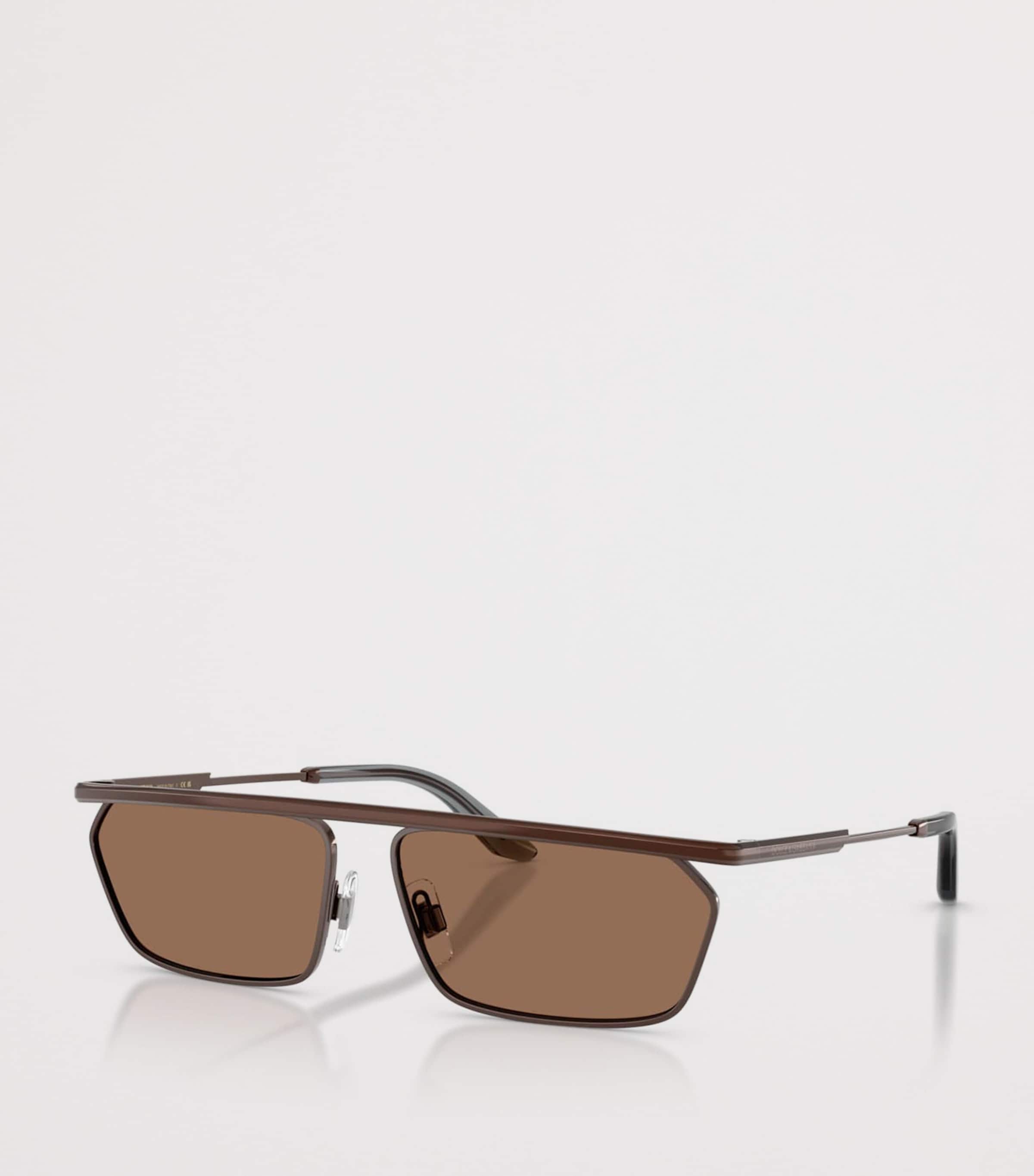 Dolce&Gabbana Metal DG2327 Classic Rectangle Sunglasses Image 2