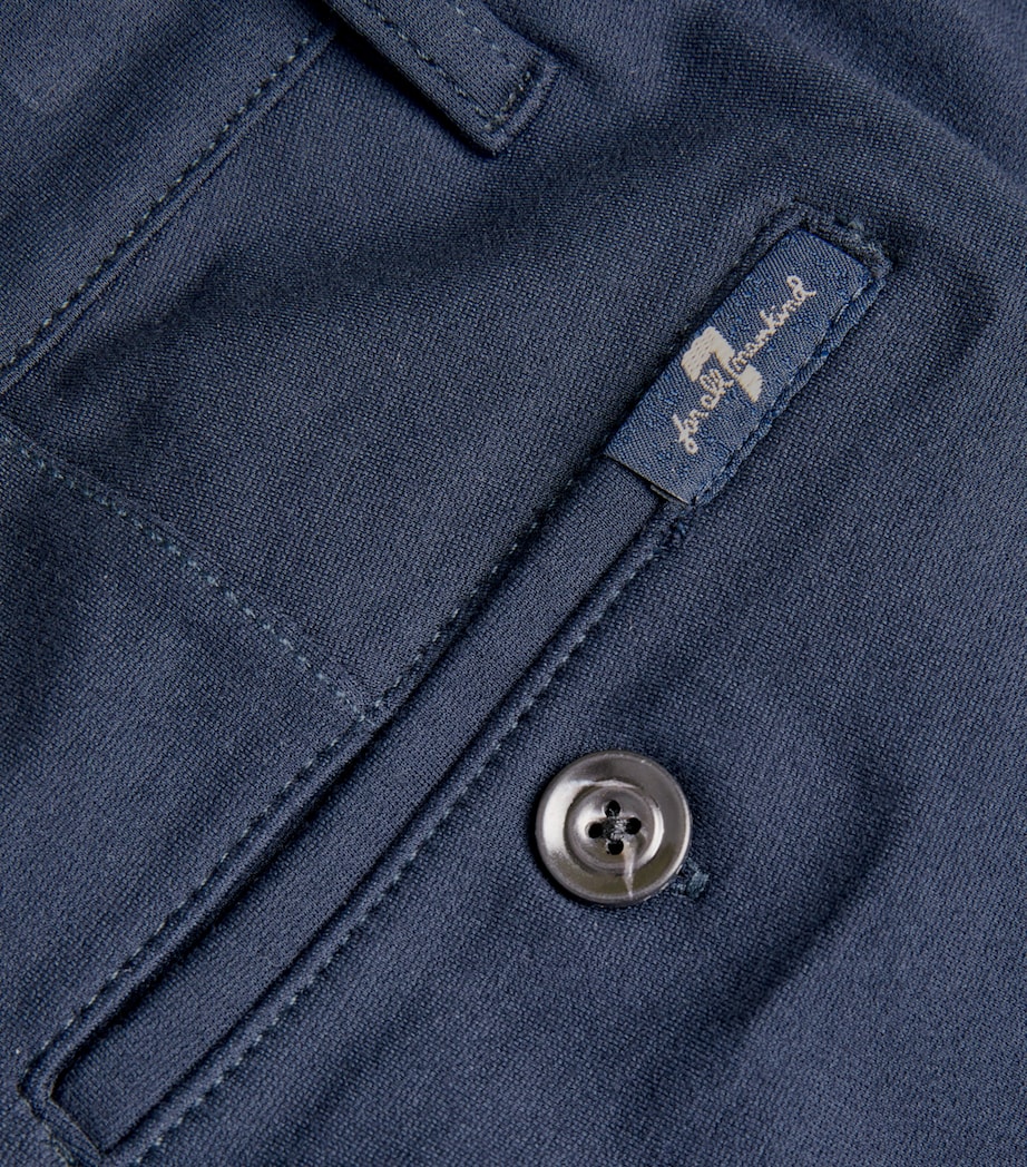 Travel Chino Shorts BLUE Image 5