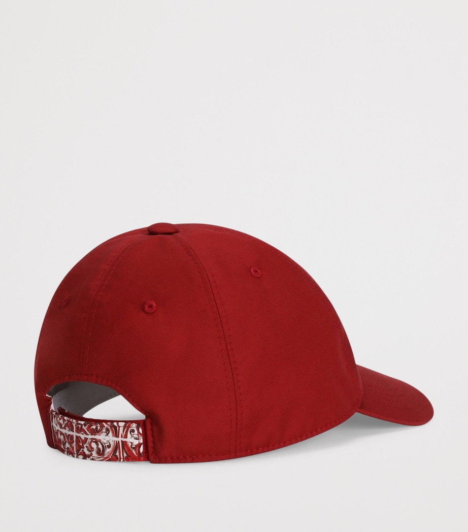 Dolce&Gabbana Kids Cotton Cap Combined Colou Image 2