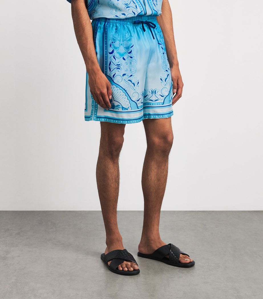 Casablanca Mens Silk Egyptian Rug Shorts Egyptian Rug Image 4