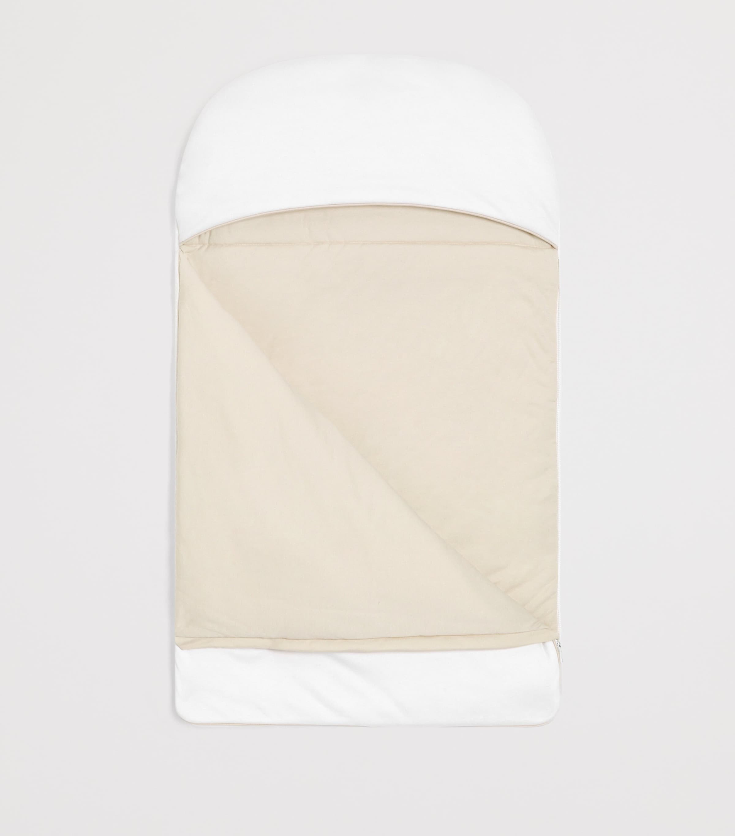 Dolce&Gabbana Kids Cotton-Linen Embroidered Nest White Image 2