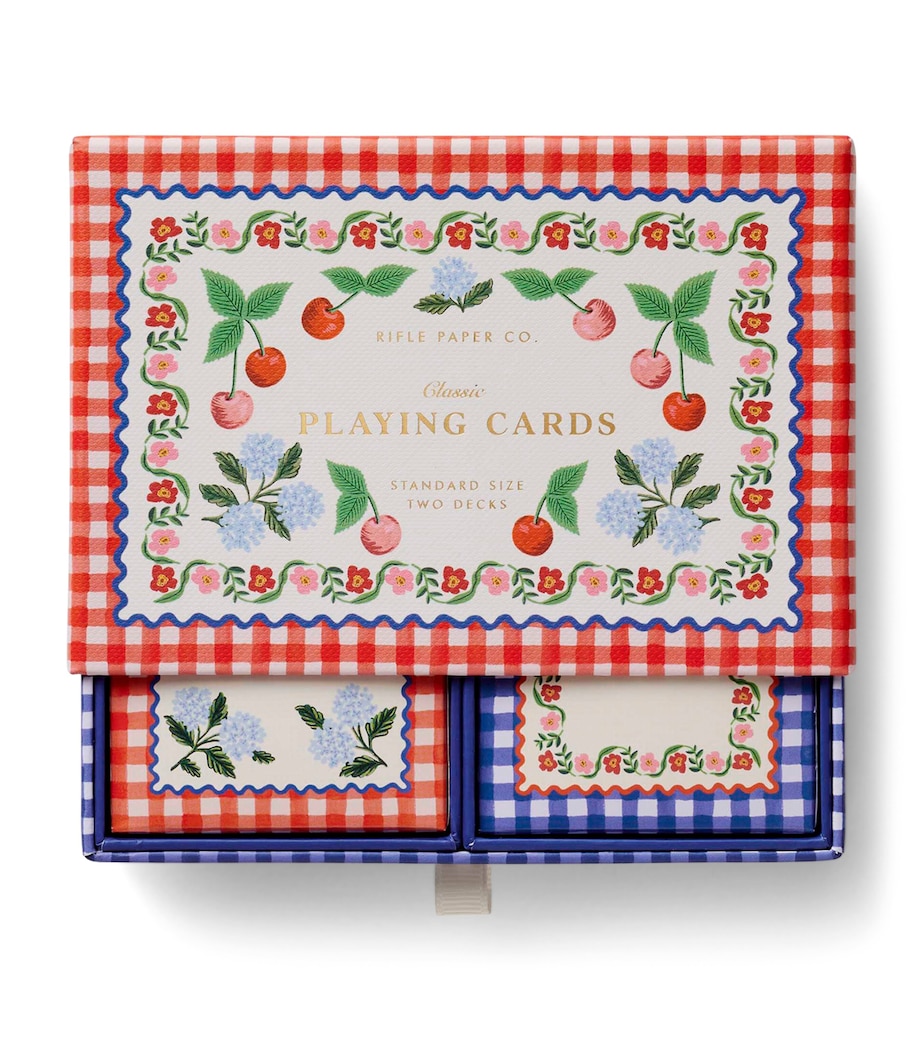 Picnic Playing Cards Set RED Image 2