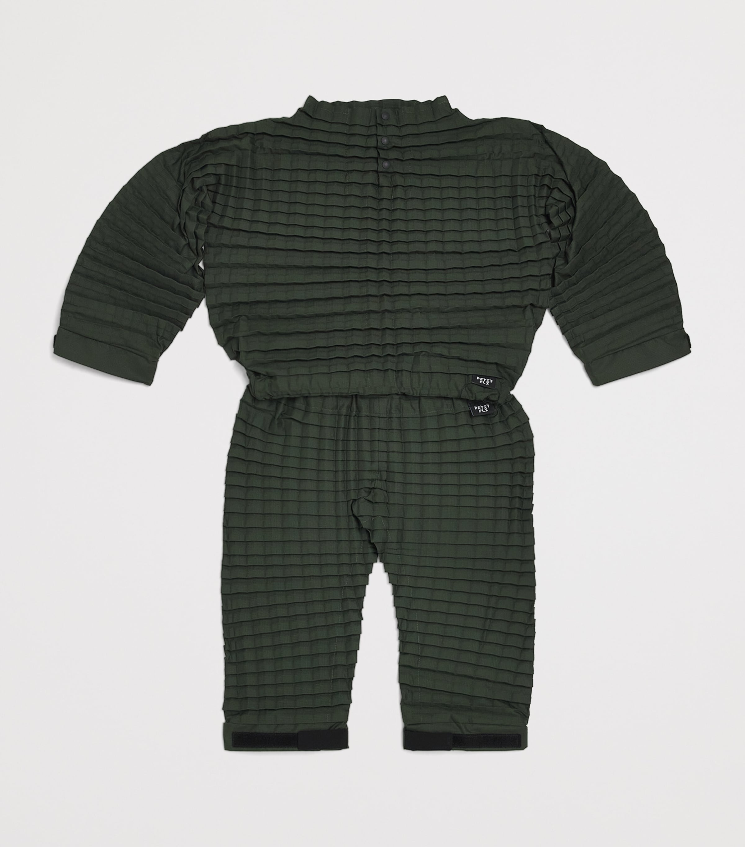 Petit Pli Recycled Crinkle Versatile Top (9 Months-4 Years) Aurora Green Image 3