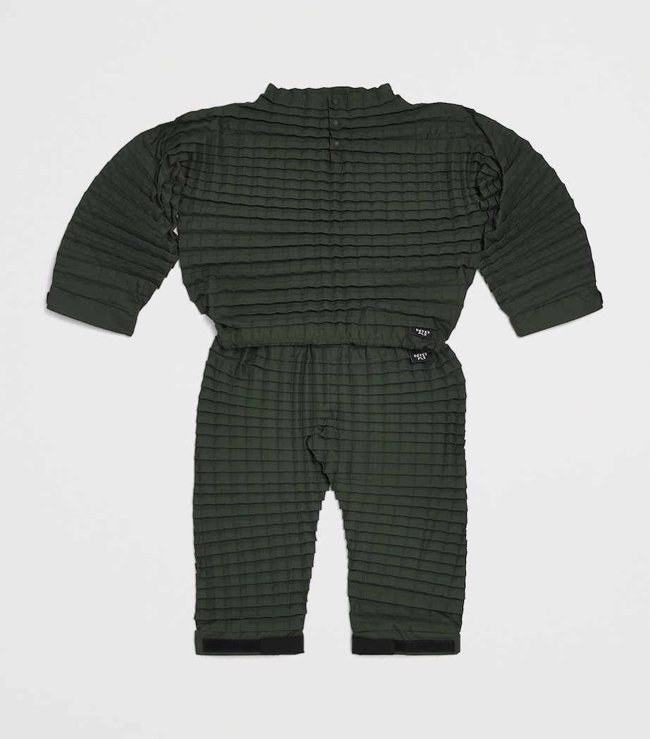 Petit Pli Recycled Crinkle Versatile Top (9 Months-4 Years) Aurora Green Image 3