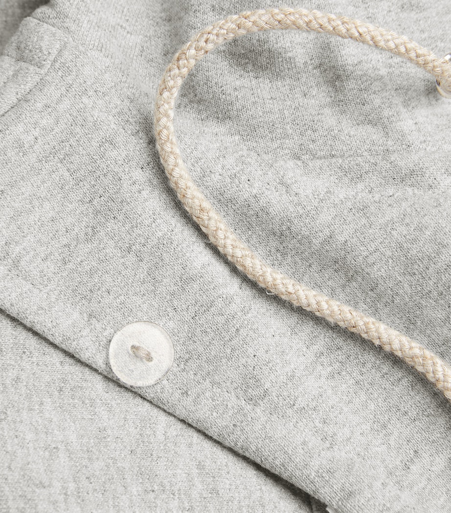 Zip-Up Hooded Dickey HEATHER GREY Image 5