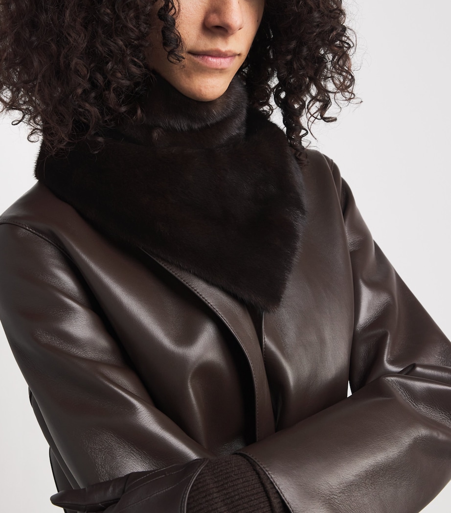 Mink-Leather Bandana MAHO Image 2