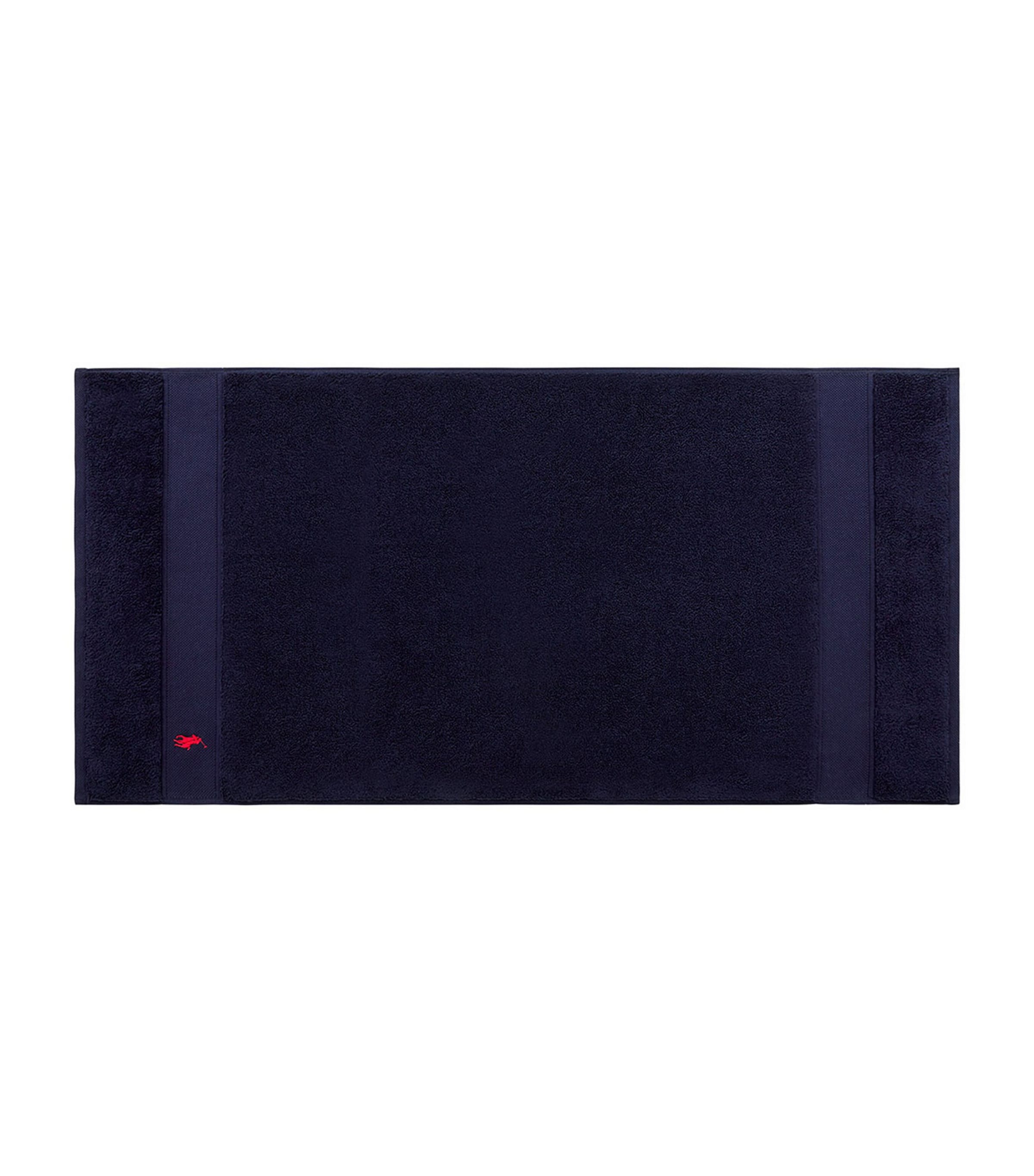 Ralph Lauren Home Polo Player Hand Towel (50cm x 100cm) Newport Navy Image 5