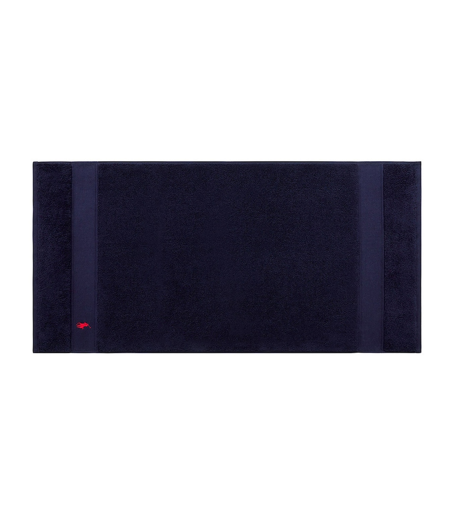 Ralph Lauren Home Polo Player Hand Towel (50cm x 100cm) Newport Navy Image 5