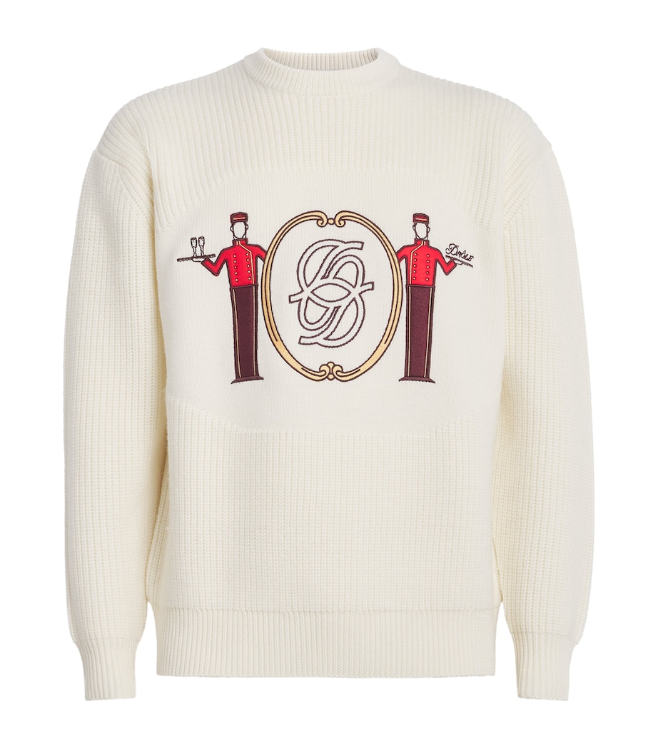 Merino Ribbed Groom Sweater OW / OFF WHITE Image 1