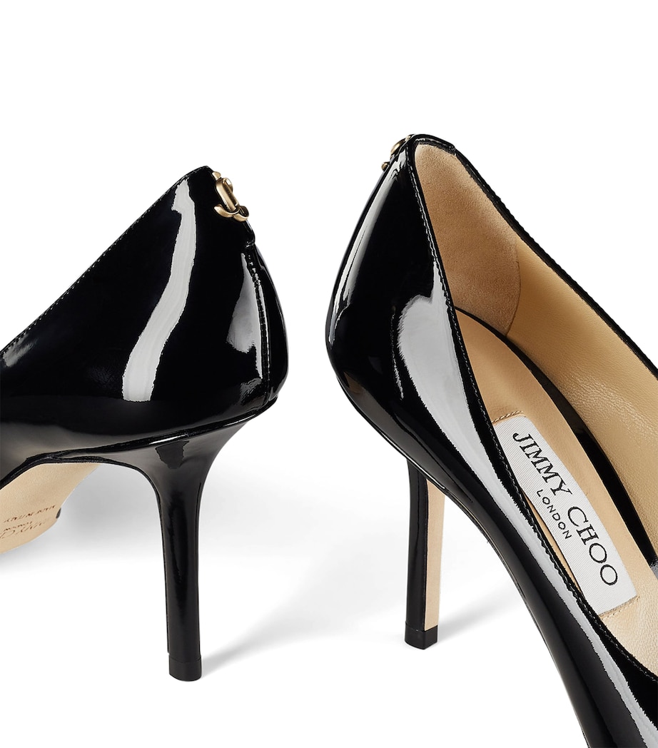 Love 85 Leather Pumps BLACK Image 5