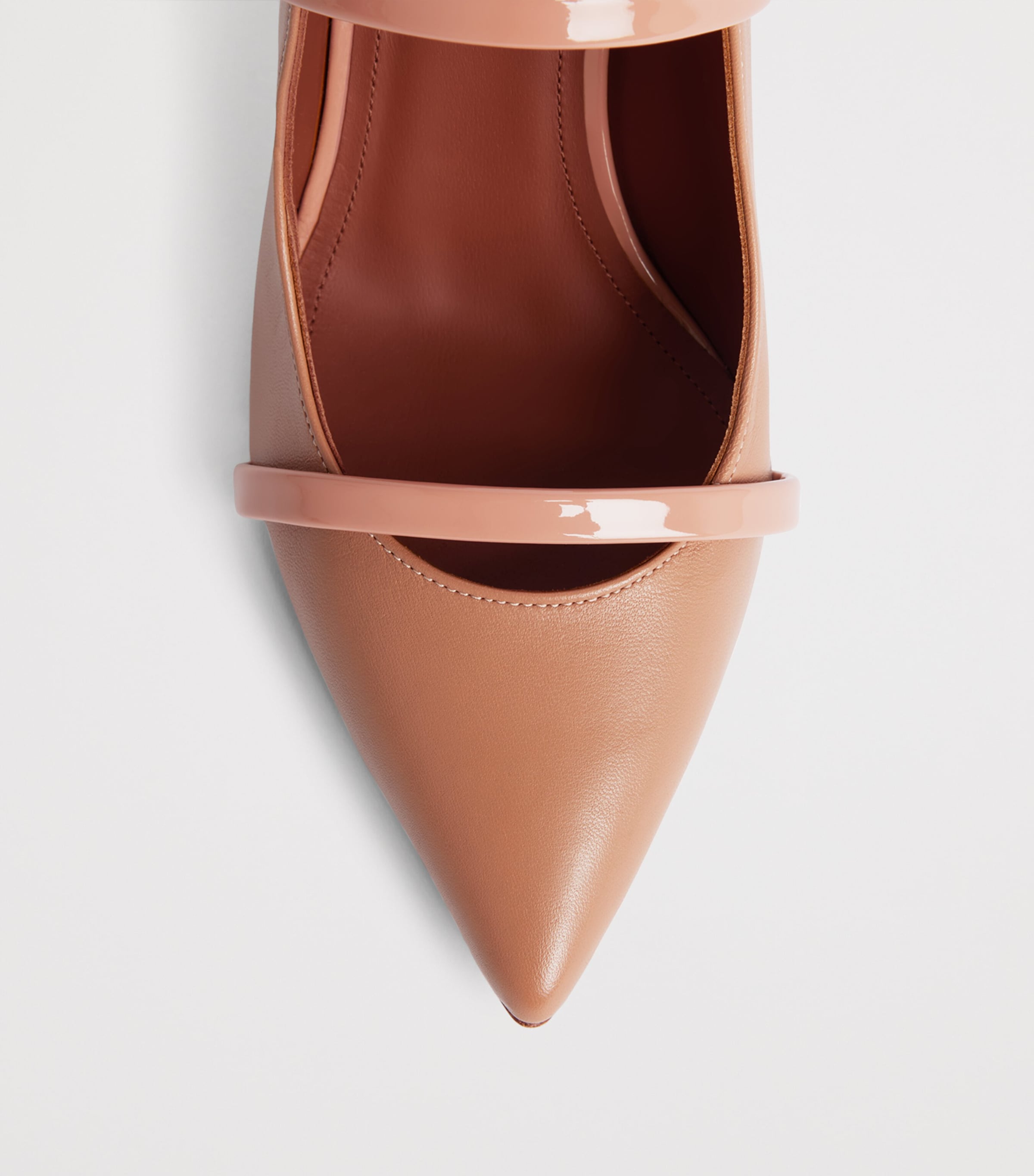 Leather Maureen Mules 70 BLUSH Image 5