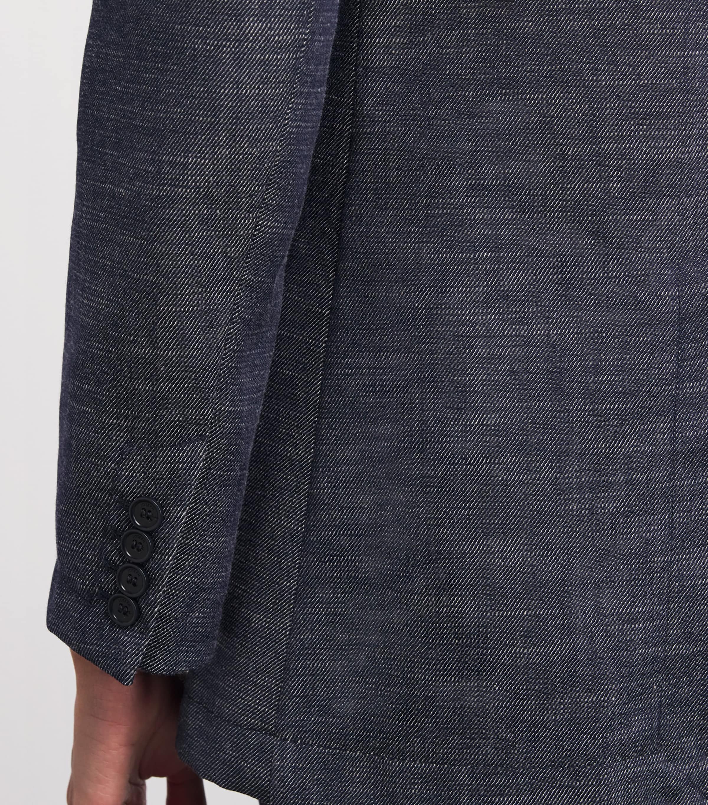 Cassini Denim Blazer COBALT Image 6