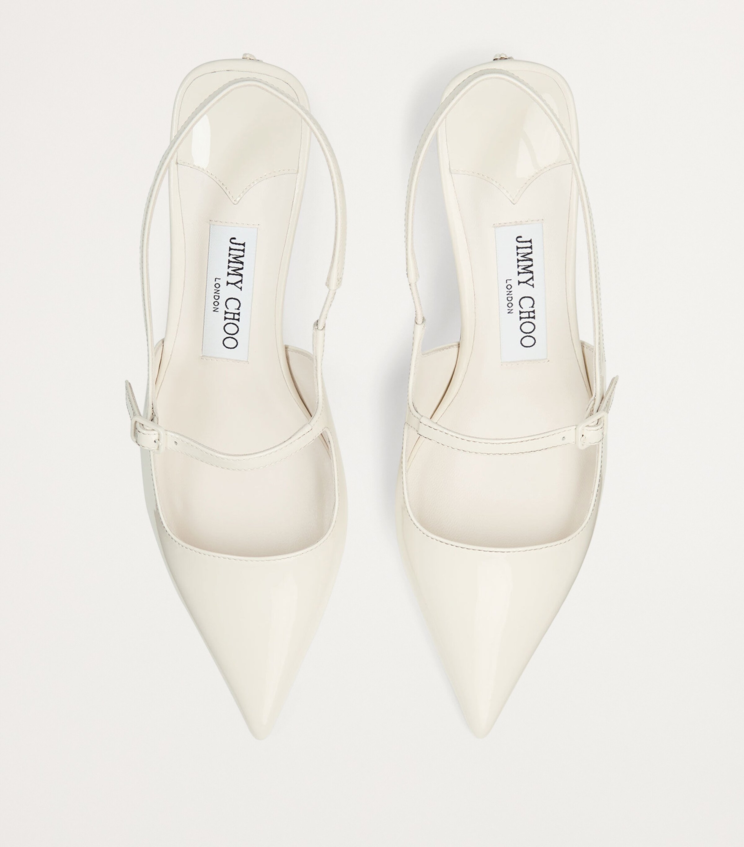 ☆国内発送☆ Jimmy Choo Didi' slingback White Jimmy Choo Didi 45 Patent Slingback Pumps | Harrods UK