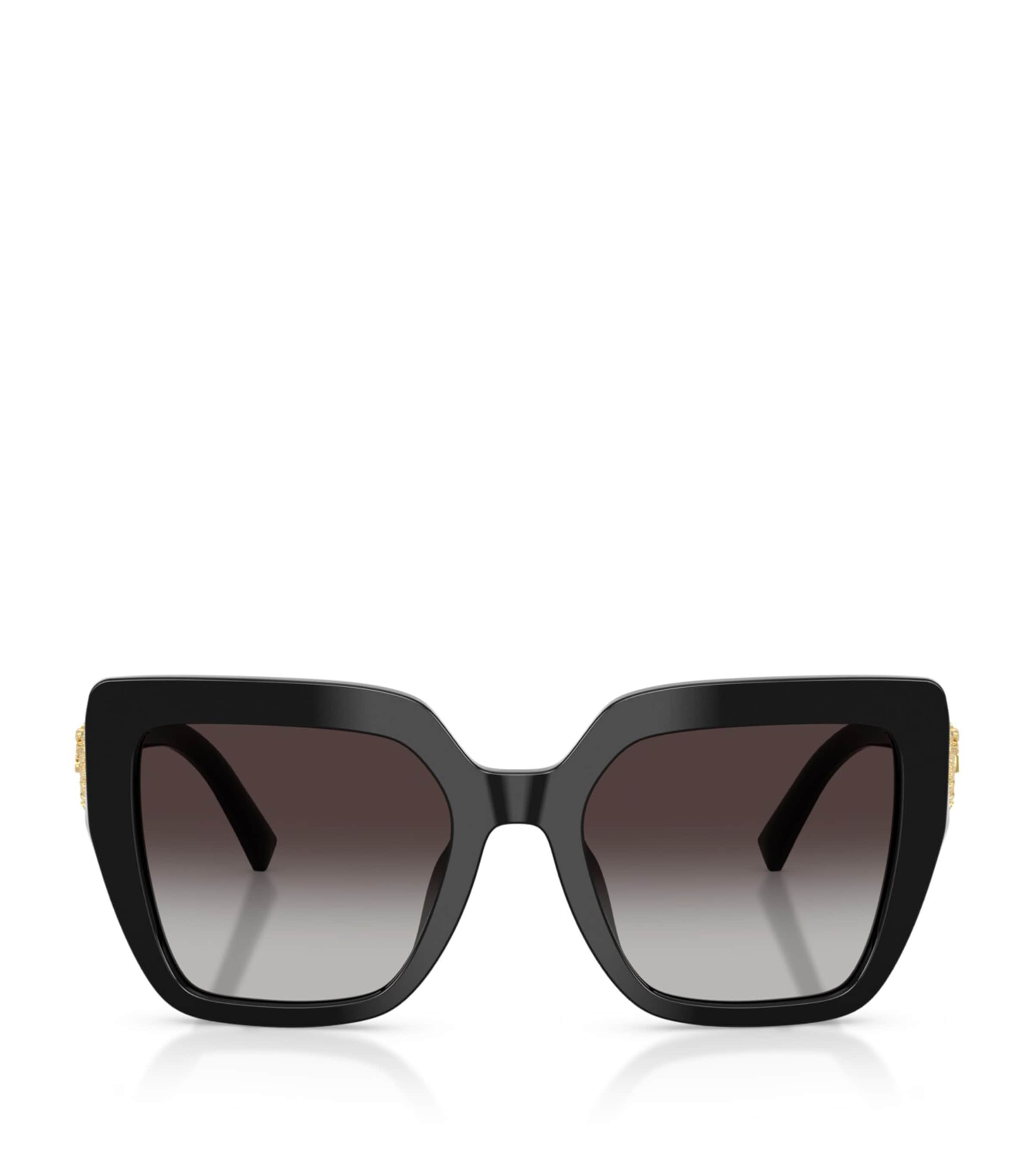 Dolce&Gabbana Square Cat-Eye Sunglasses Black Image 1