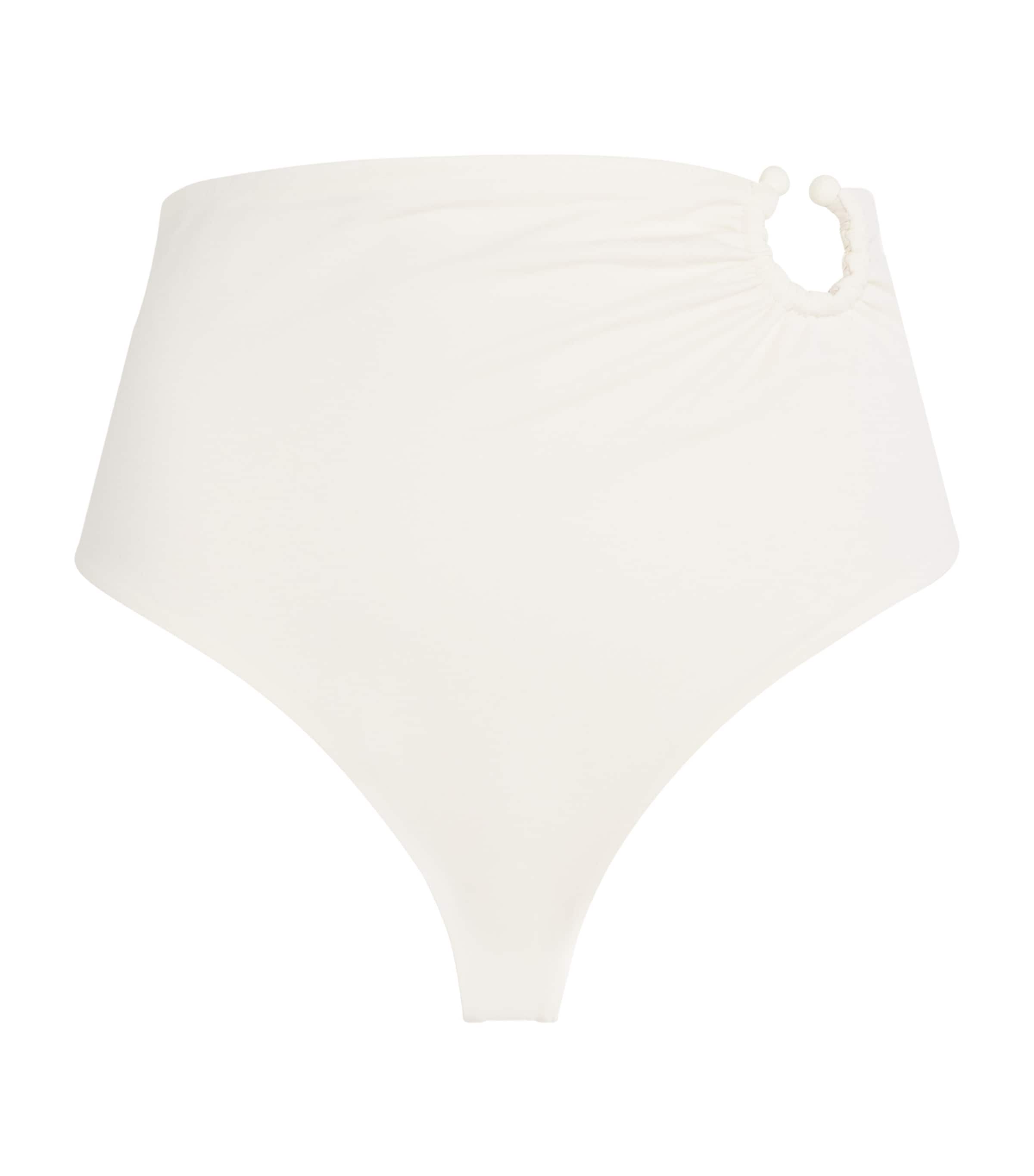 Johanna Ortiz Marinera Bikini Bottoms In White