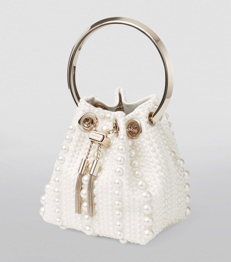 Micro Bon Bon Top-Handle Bag IVORY Image 2