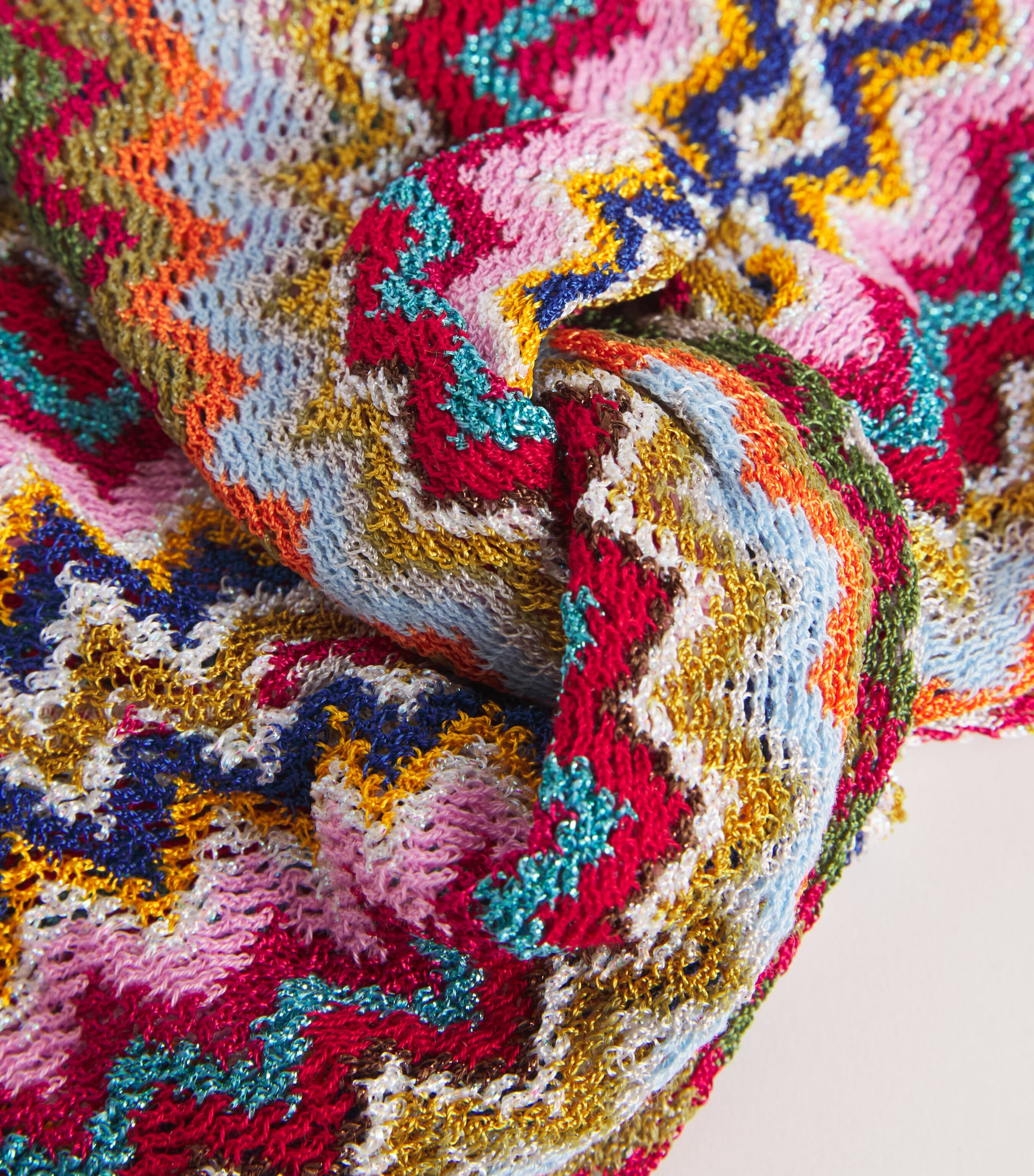 Missoni Zigzag Front-Twist Head Wrap Image 3