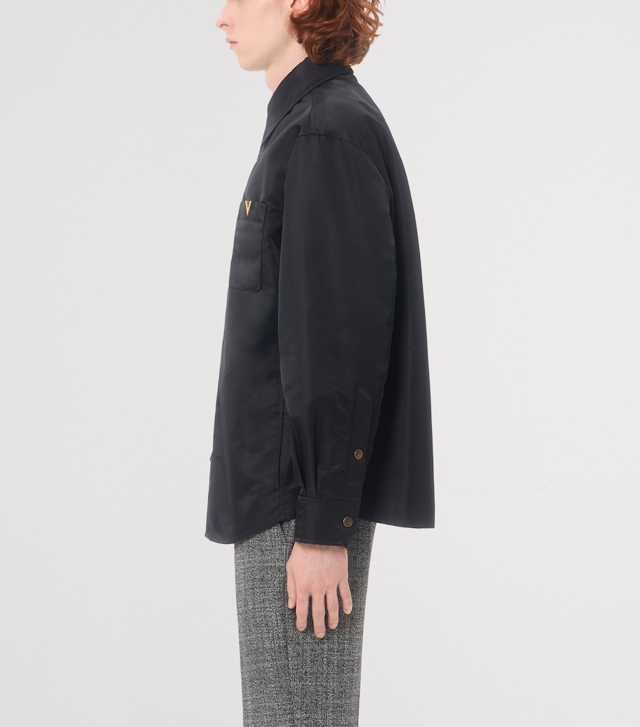 Valentino Garavani Mens Technical VGold Overshirt Image 3