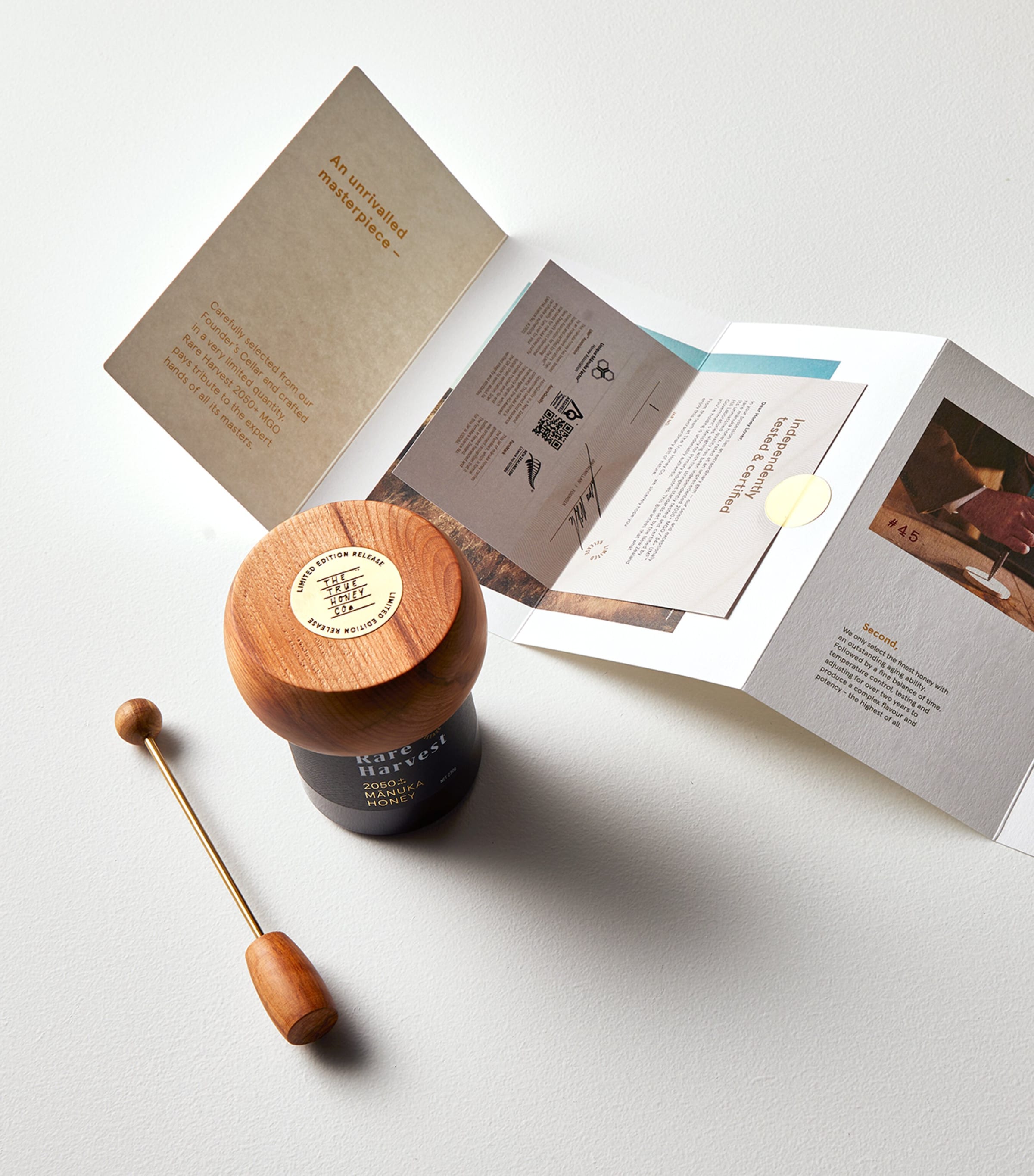 Rare Harvest 2050+ MGO Manuka Honey Gift Box (230g) NO COLOUR Image 5