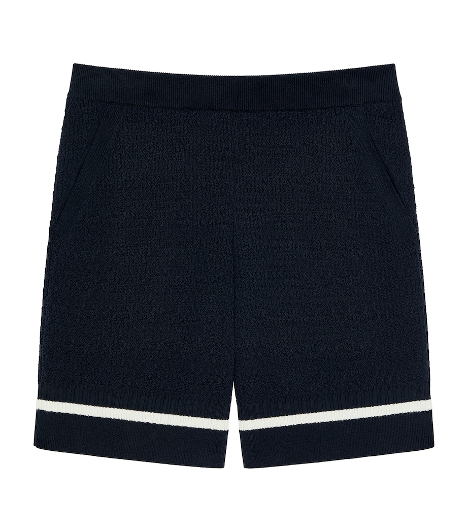 Givenchy Mens Cotton Knitted Bermuda Shorts Image 1