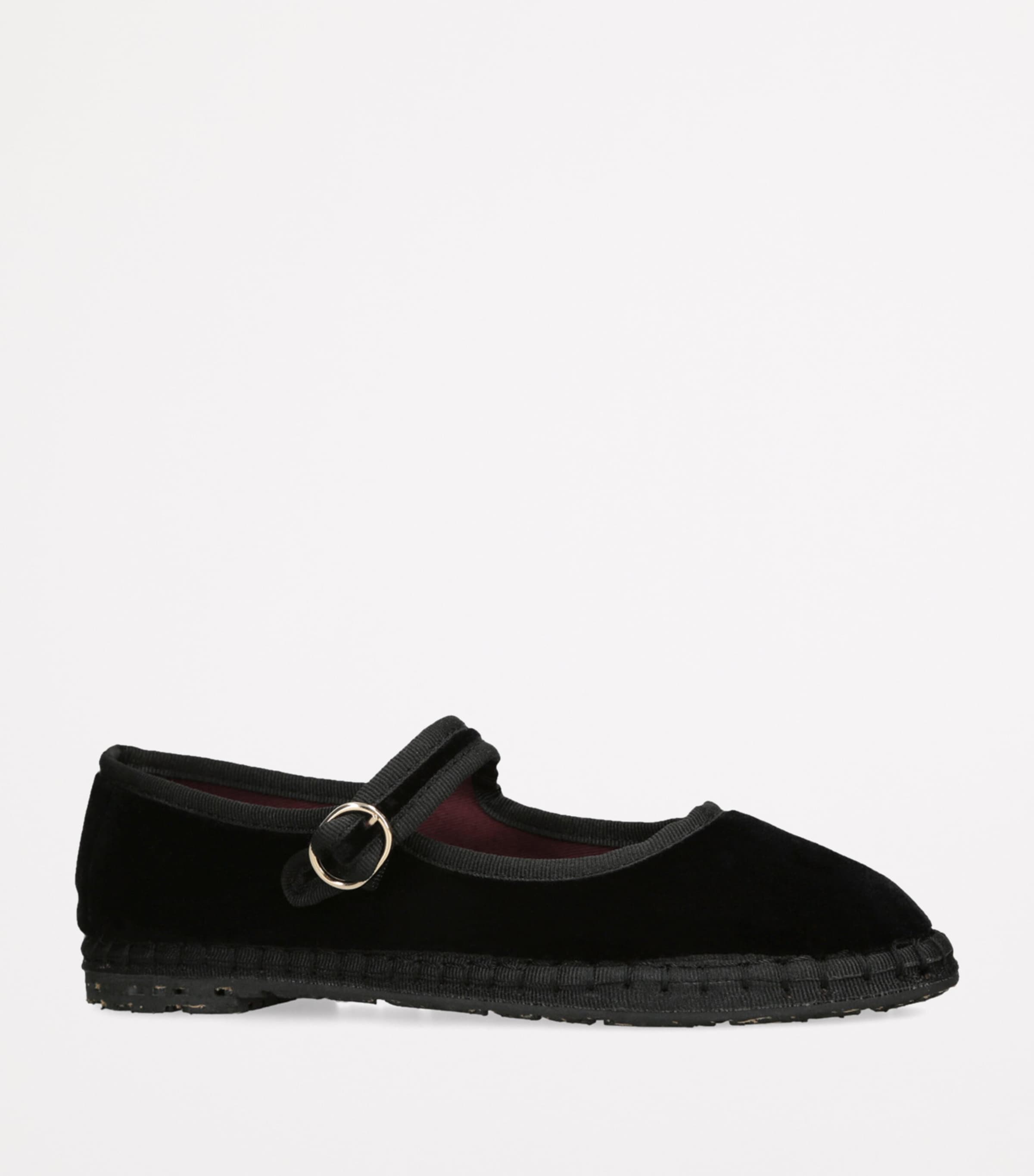 Flabelus Black Velvet Antonia Mary Janes | Harrods HK